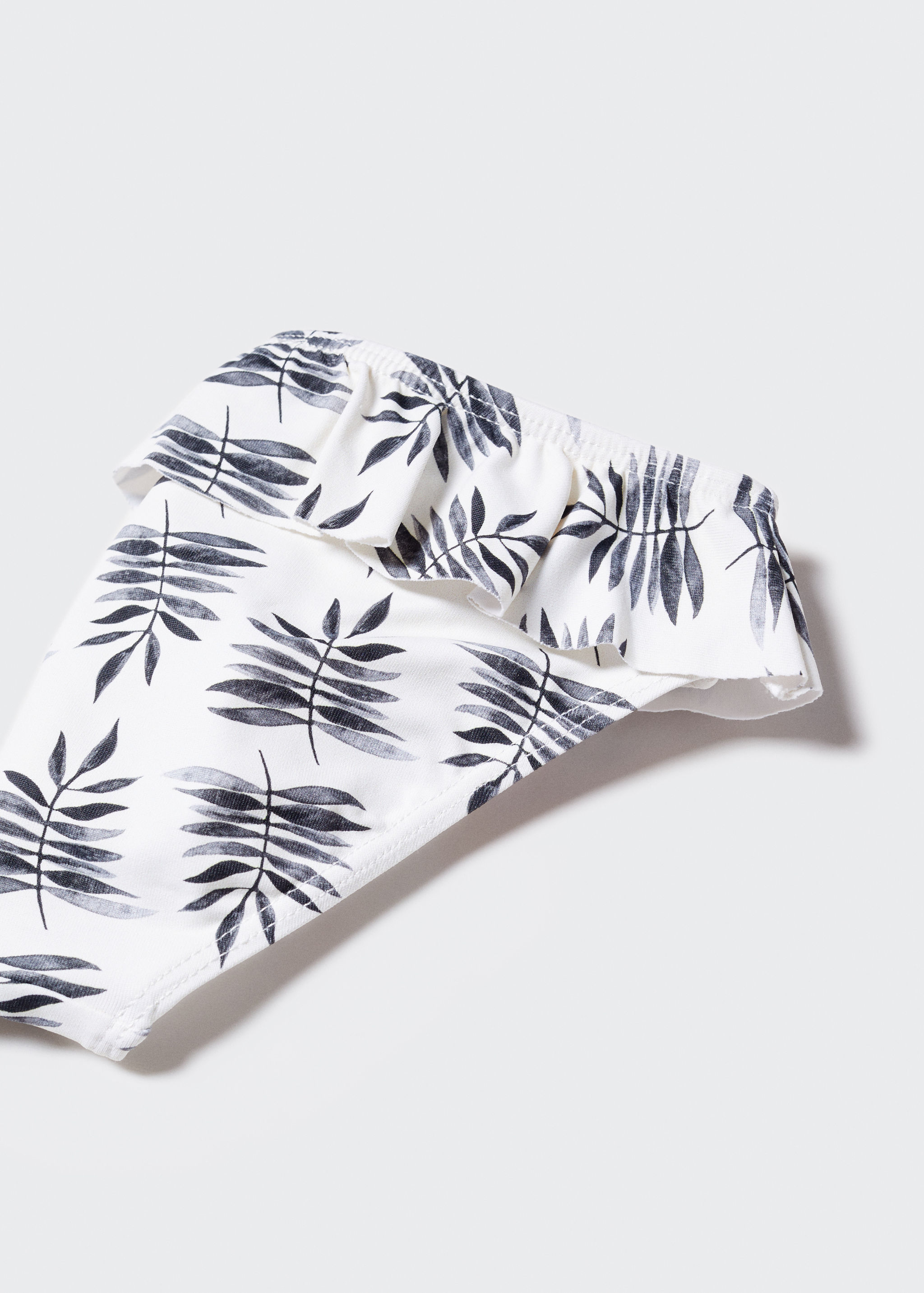 Culotte bikini à fleurs et volant - Détail de l'article 8