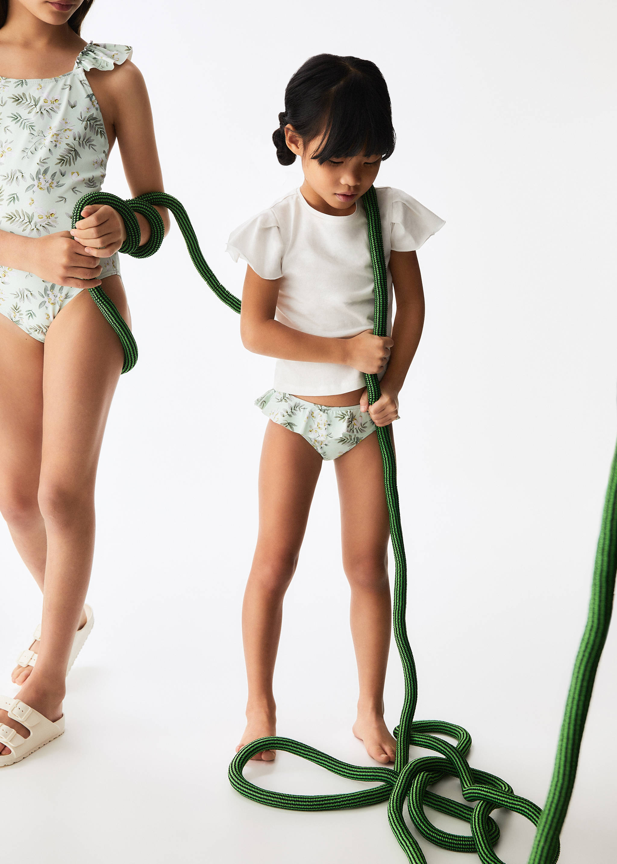 Culotte bikini imprimée - Plan général