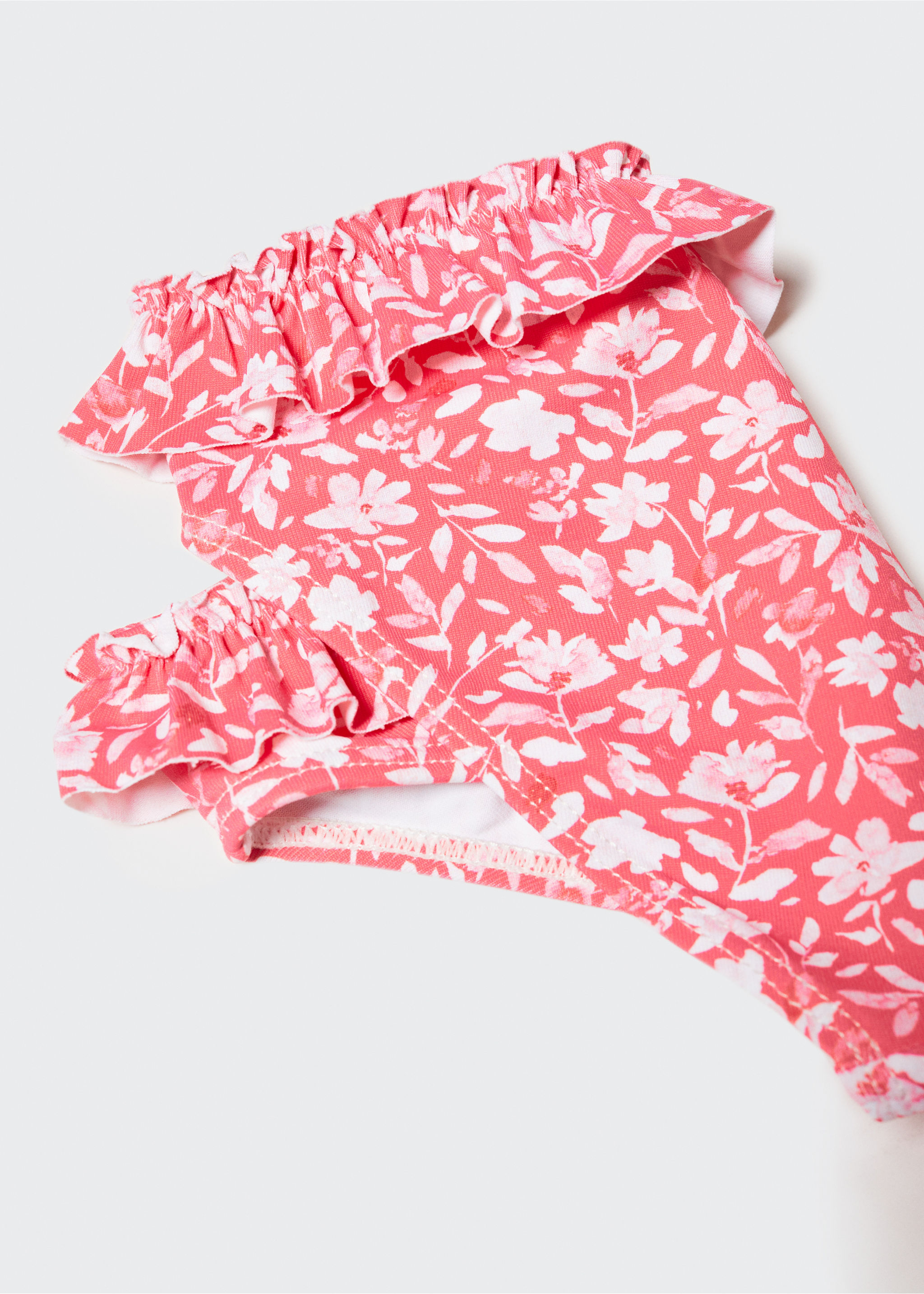 Culotte bikini à fleurs et volant - Détail de l'article 8