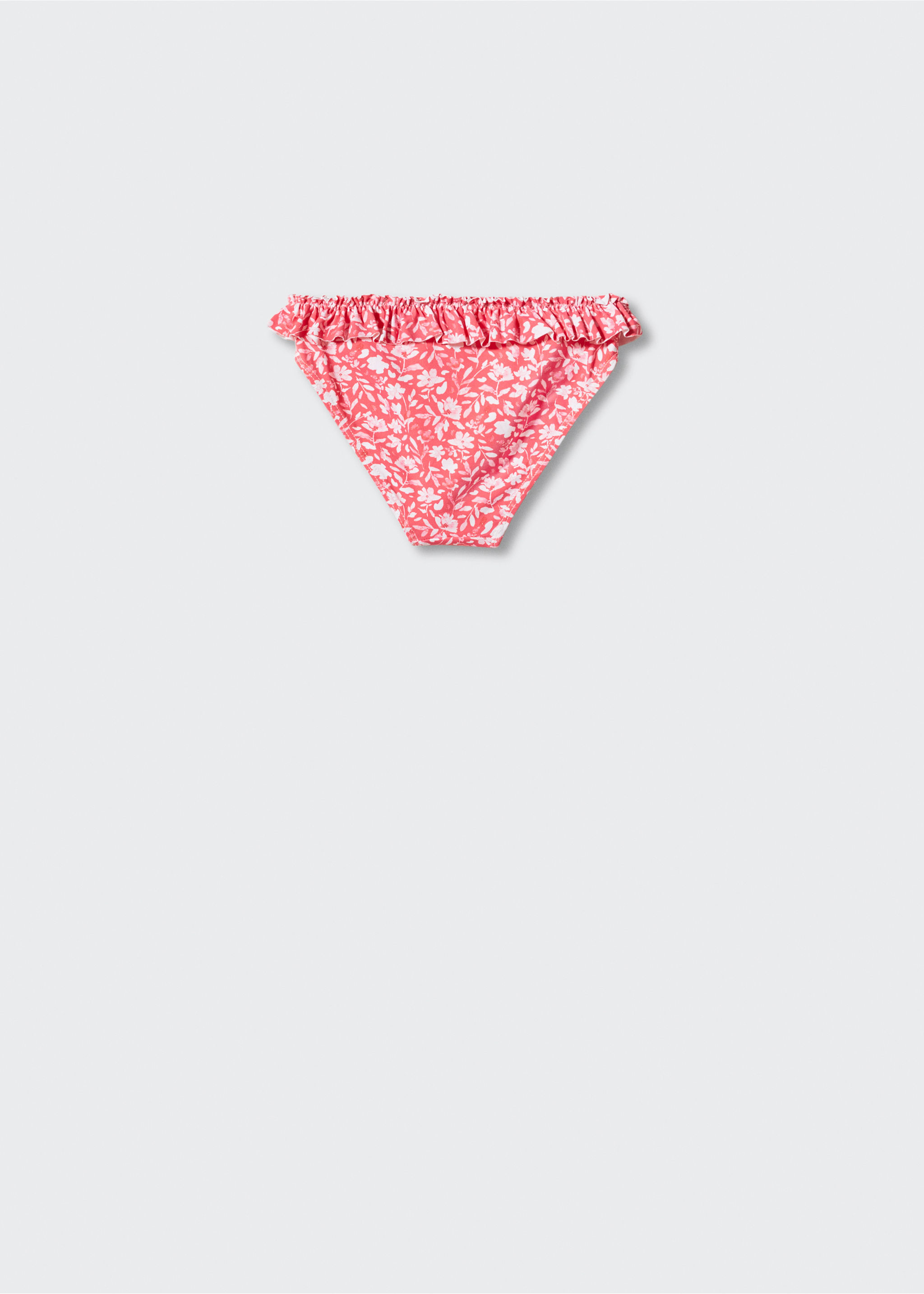 Culotte bikini à fleurs et volant - Verso de l’article