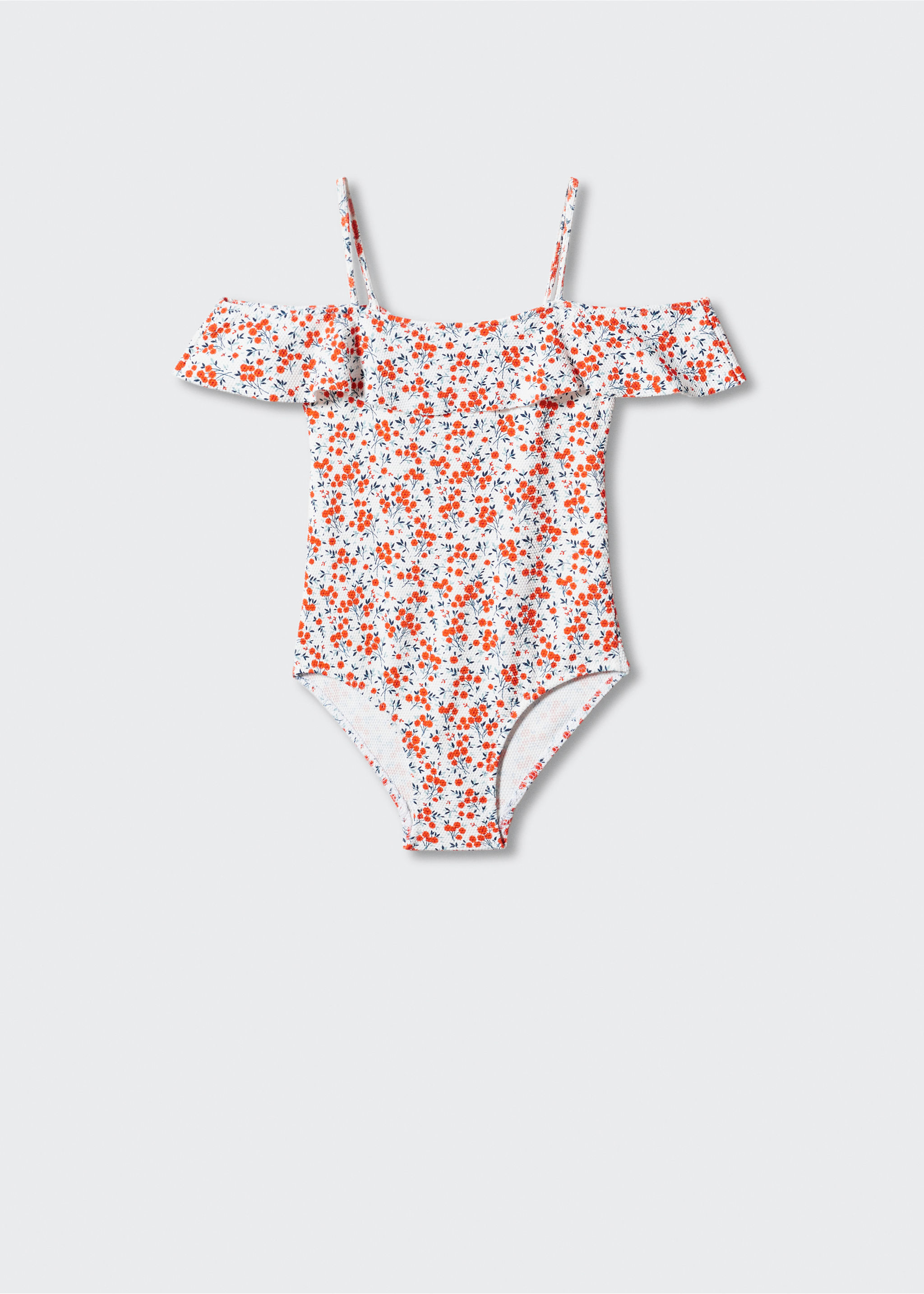 Bañador estampado floral volante - Artículo sin modelo