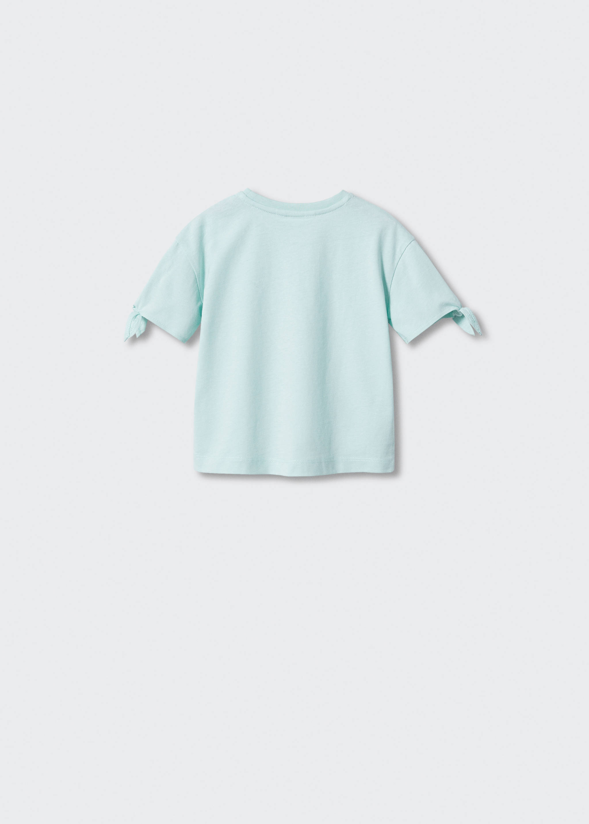 Camiseta corazón bordado - Reverso del artículo