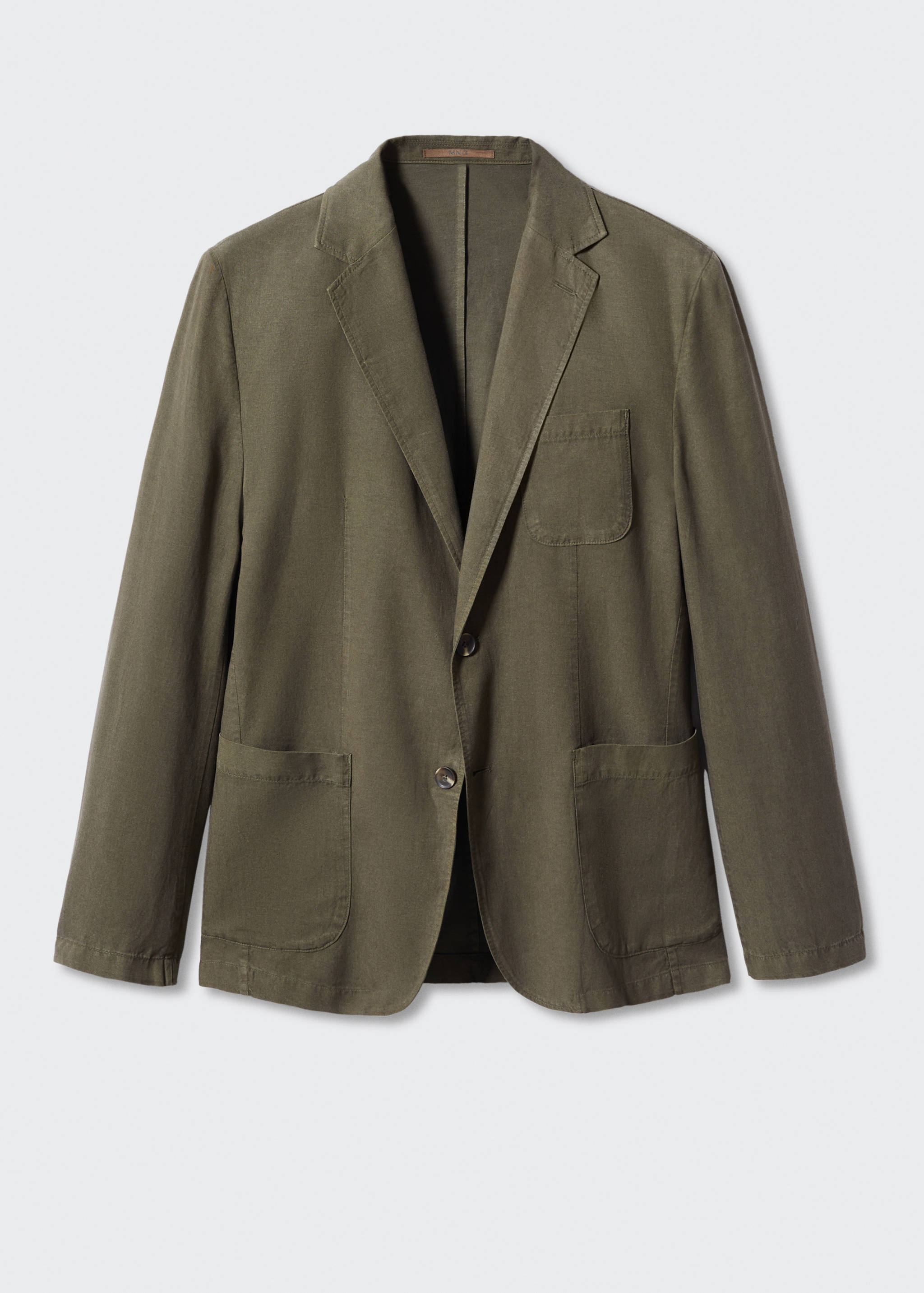 Slim Fit Blazer aus Leinen mit Baumwolle - Artikel ohne Model