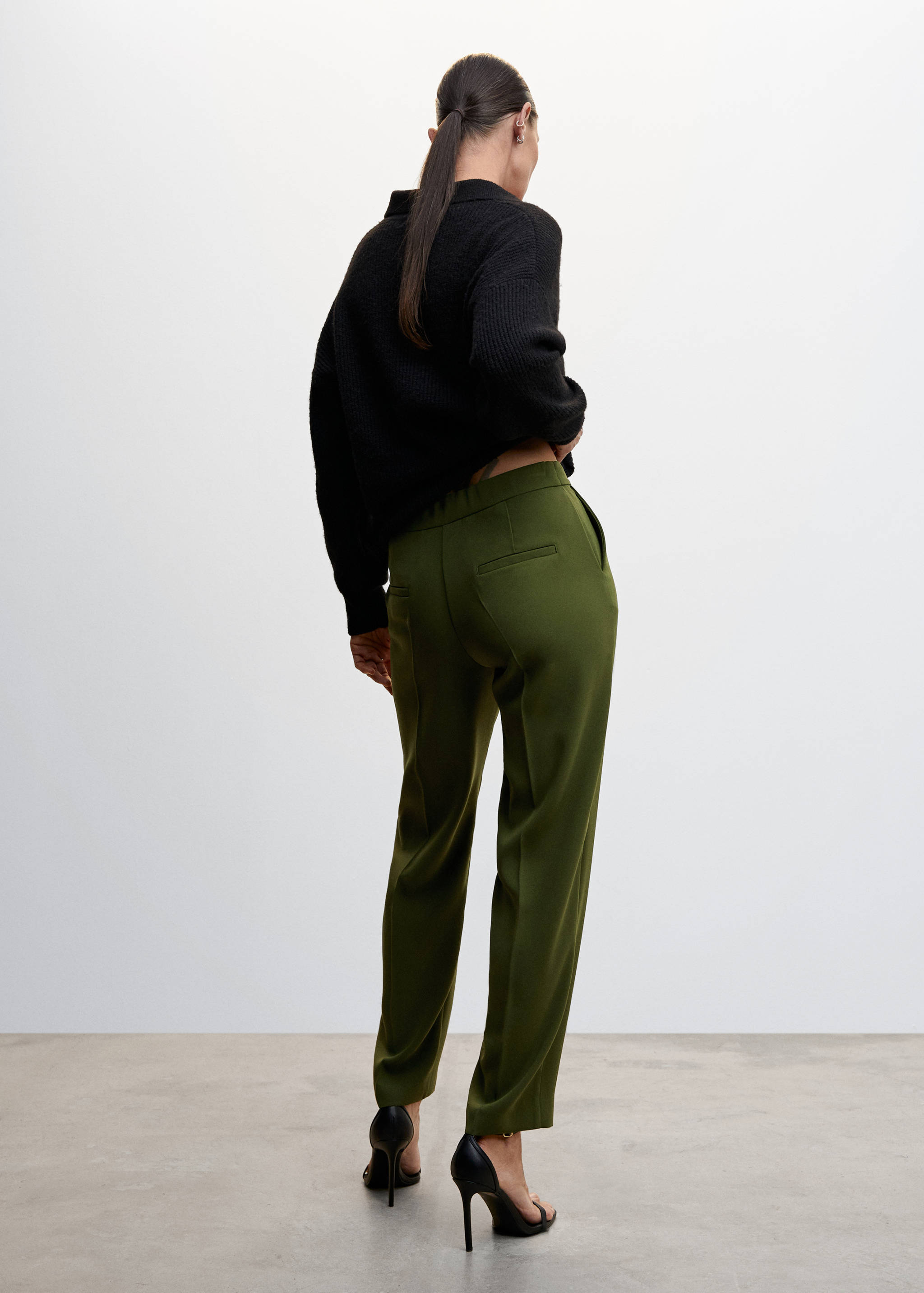 Pantalon fluide costume - Verso de l’article