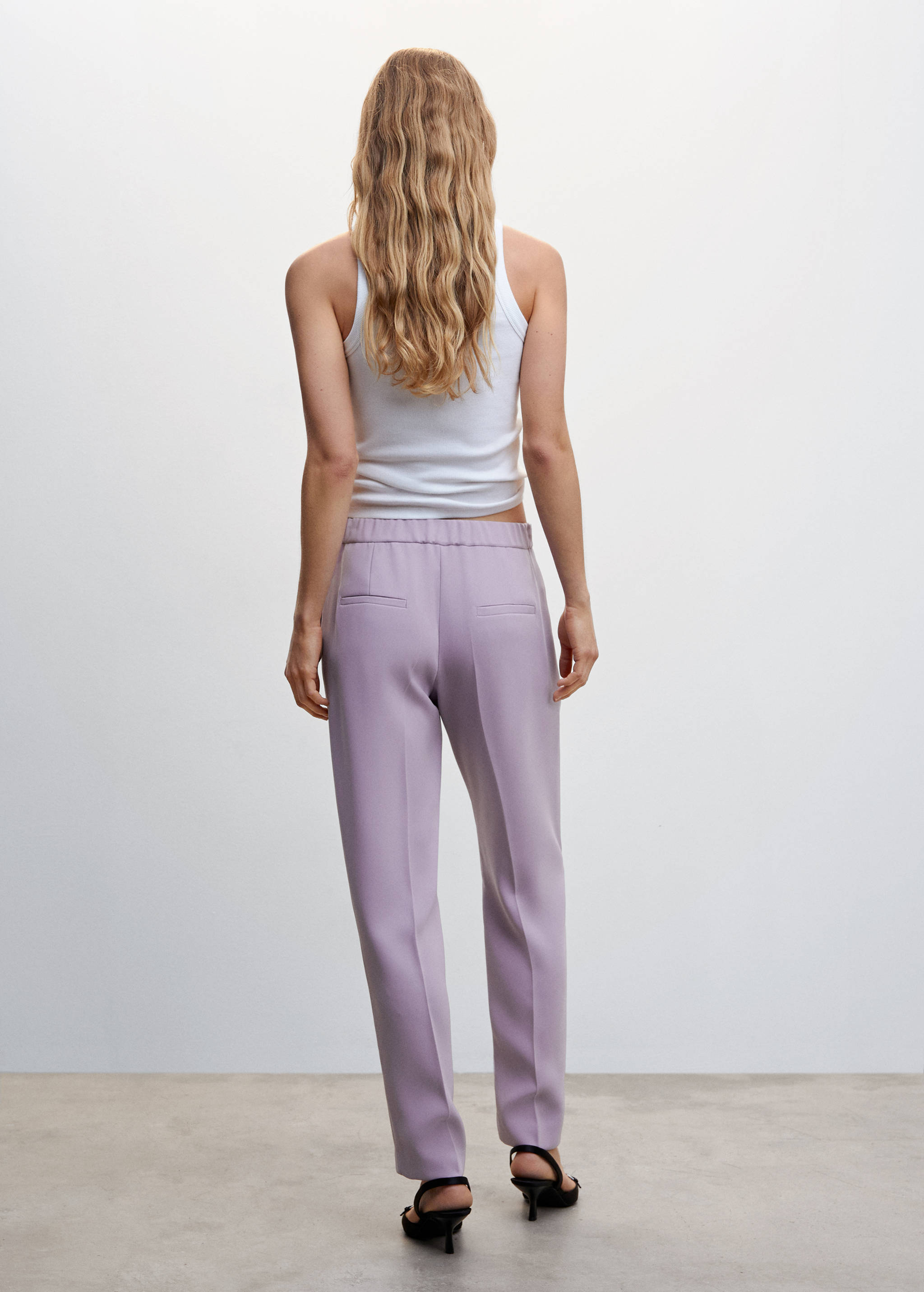 Pantalon fluide costume - Verso de l’article