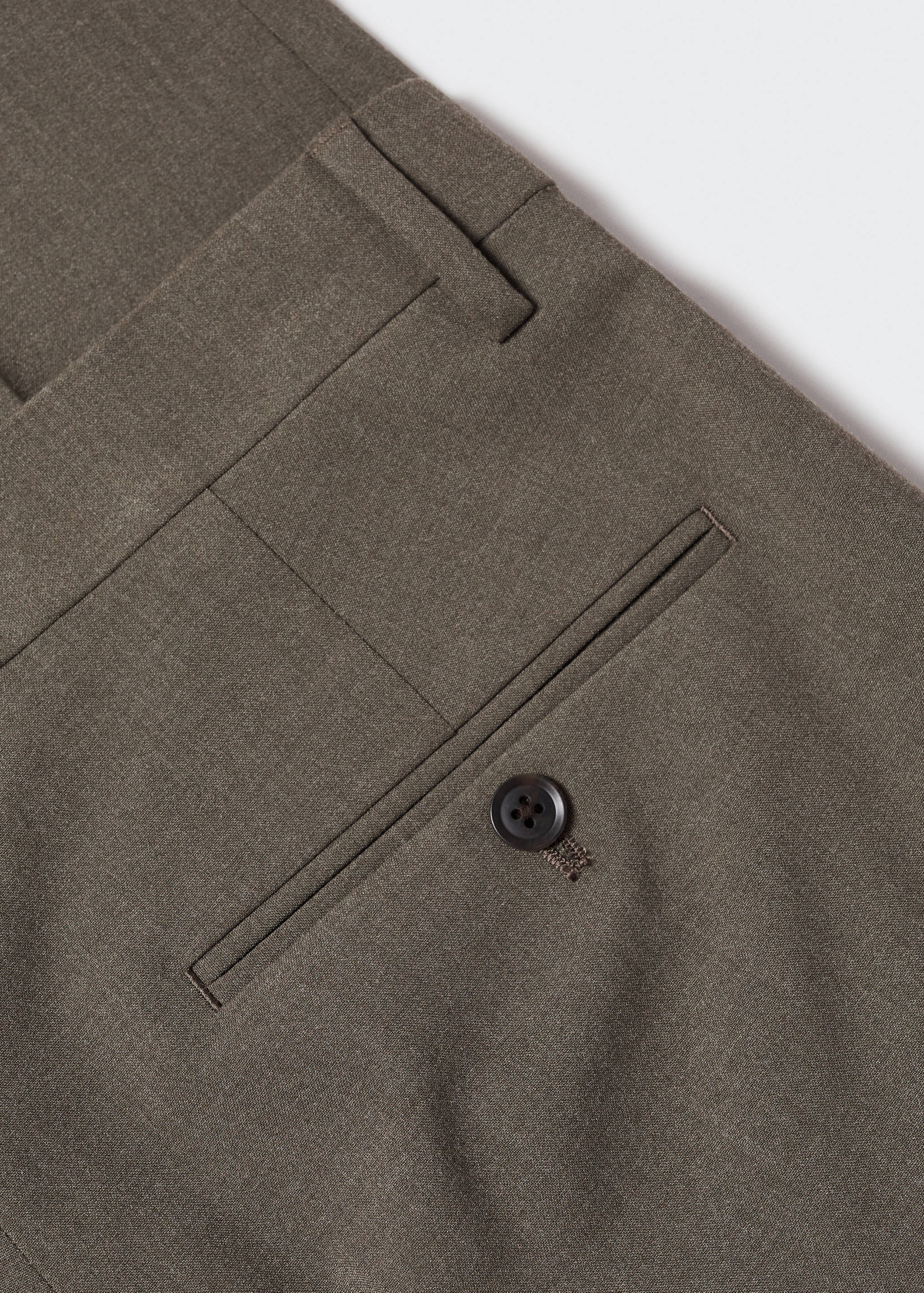 Pantalons vestit slim fit - Detall de l'article 8