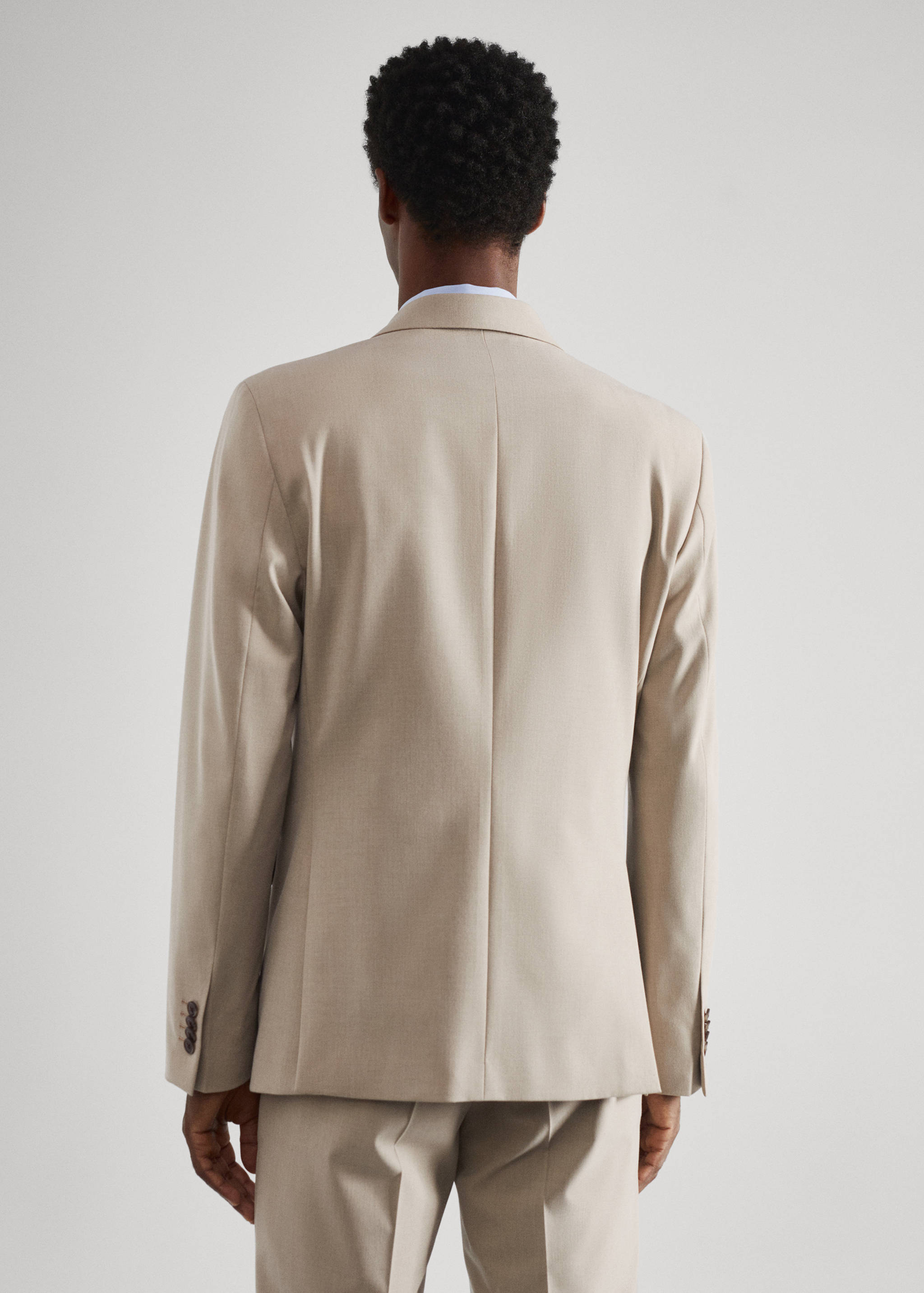 Veste de costume slim fit - Verso de l’article