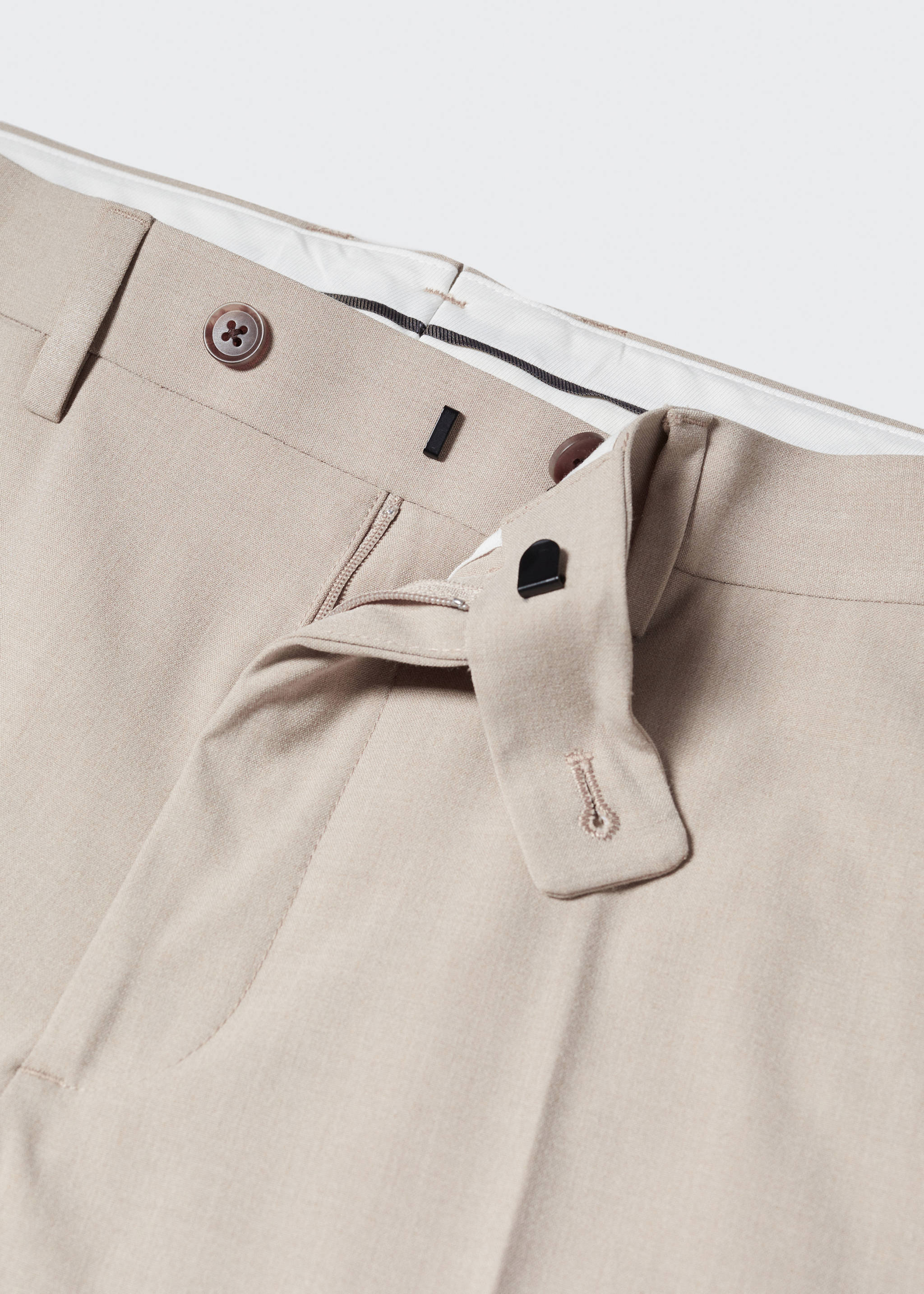 Pantalons vestit slim fit - Detall de l'article 8