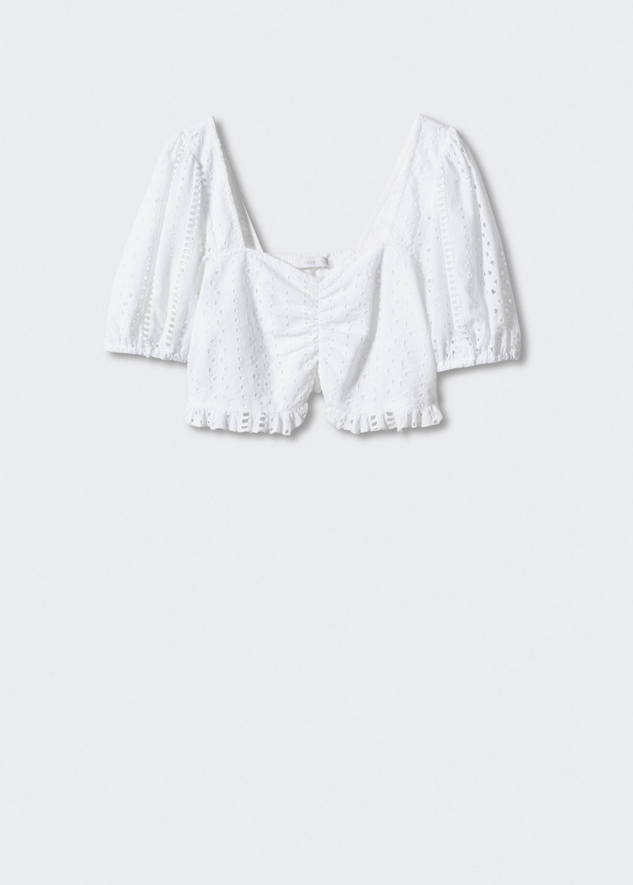 Top detalles troquelados - Artículo sin modelo