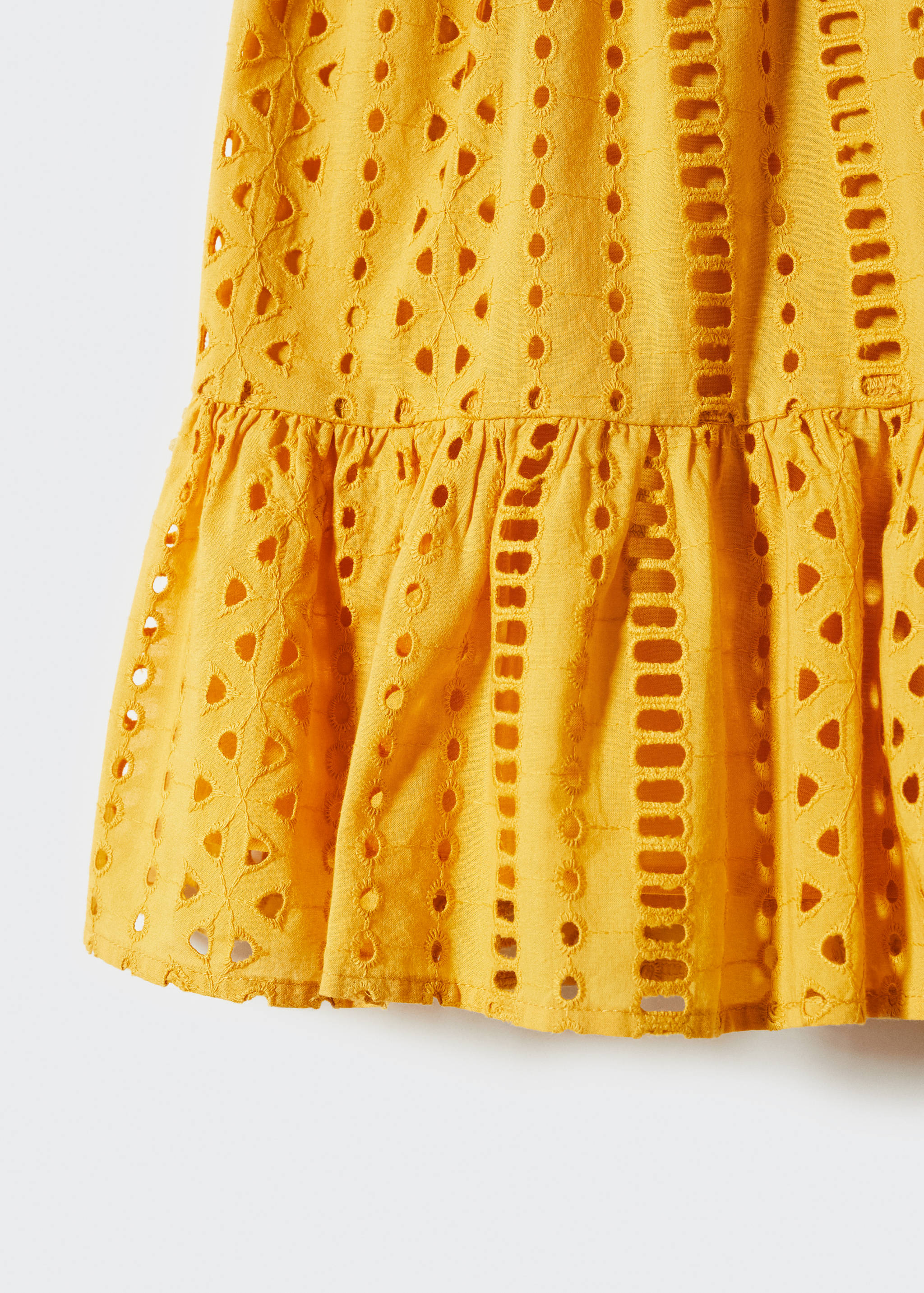 Die-cut cotton skirt - Details of the article 8