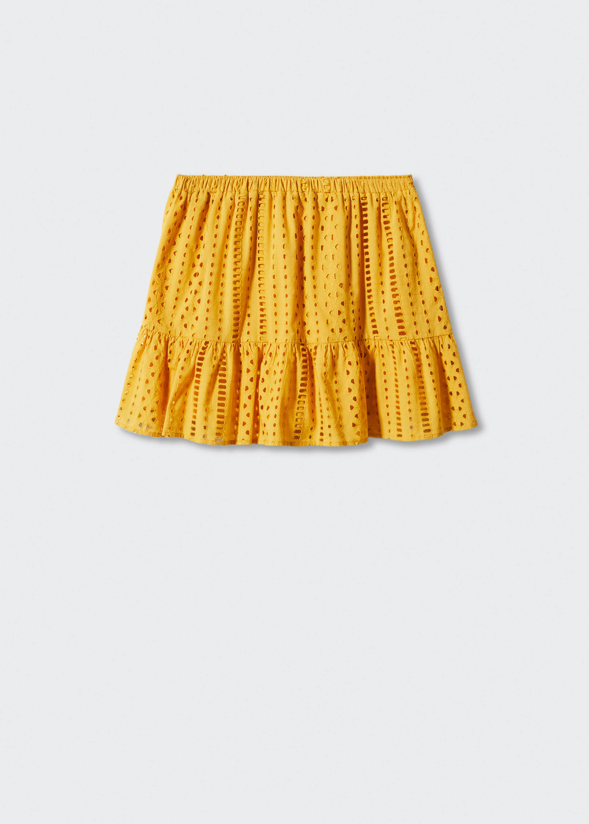 Die-cut cotton skirt - Article without model