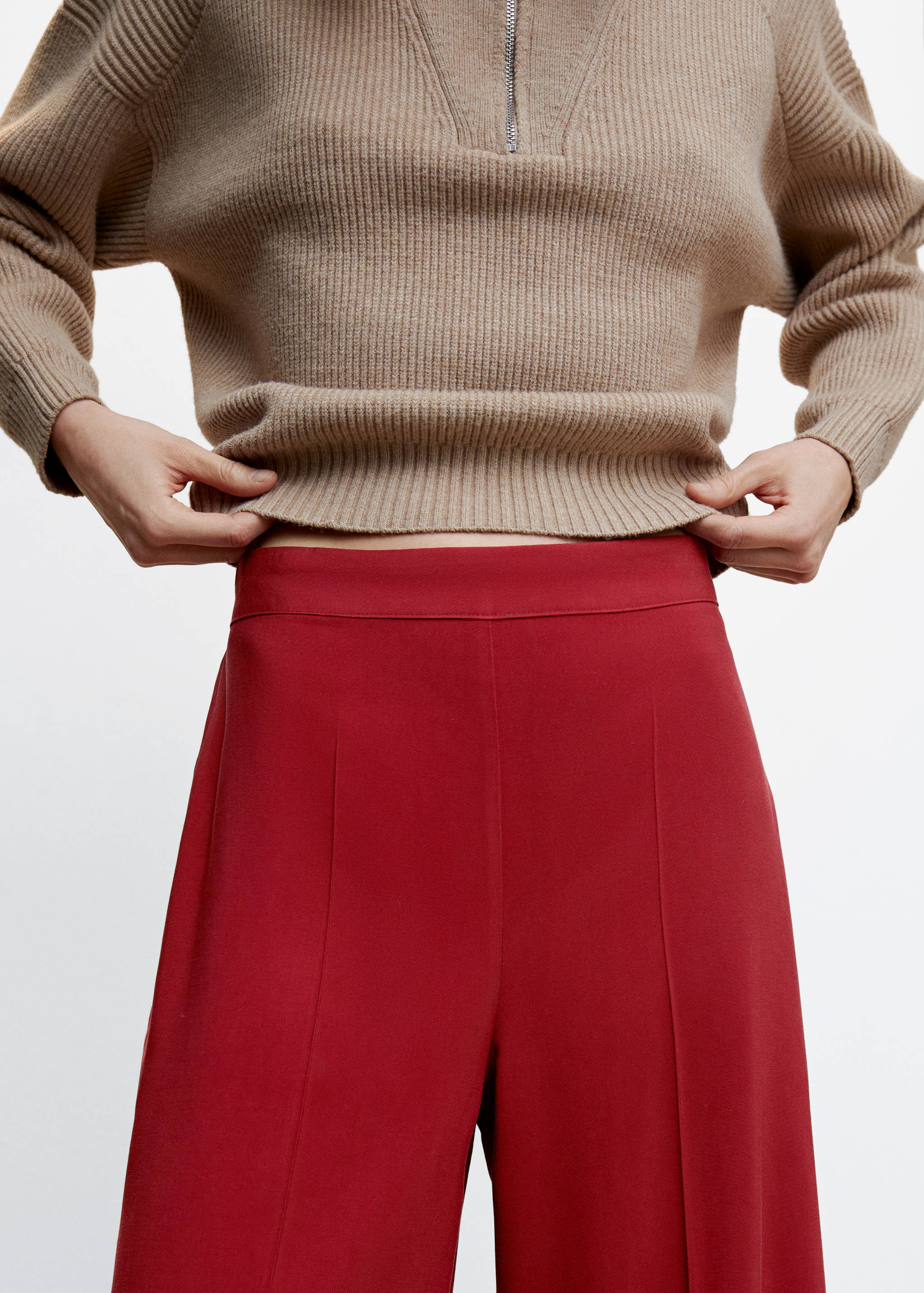 High-waist palazzo trousers - Details of the article 6