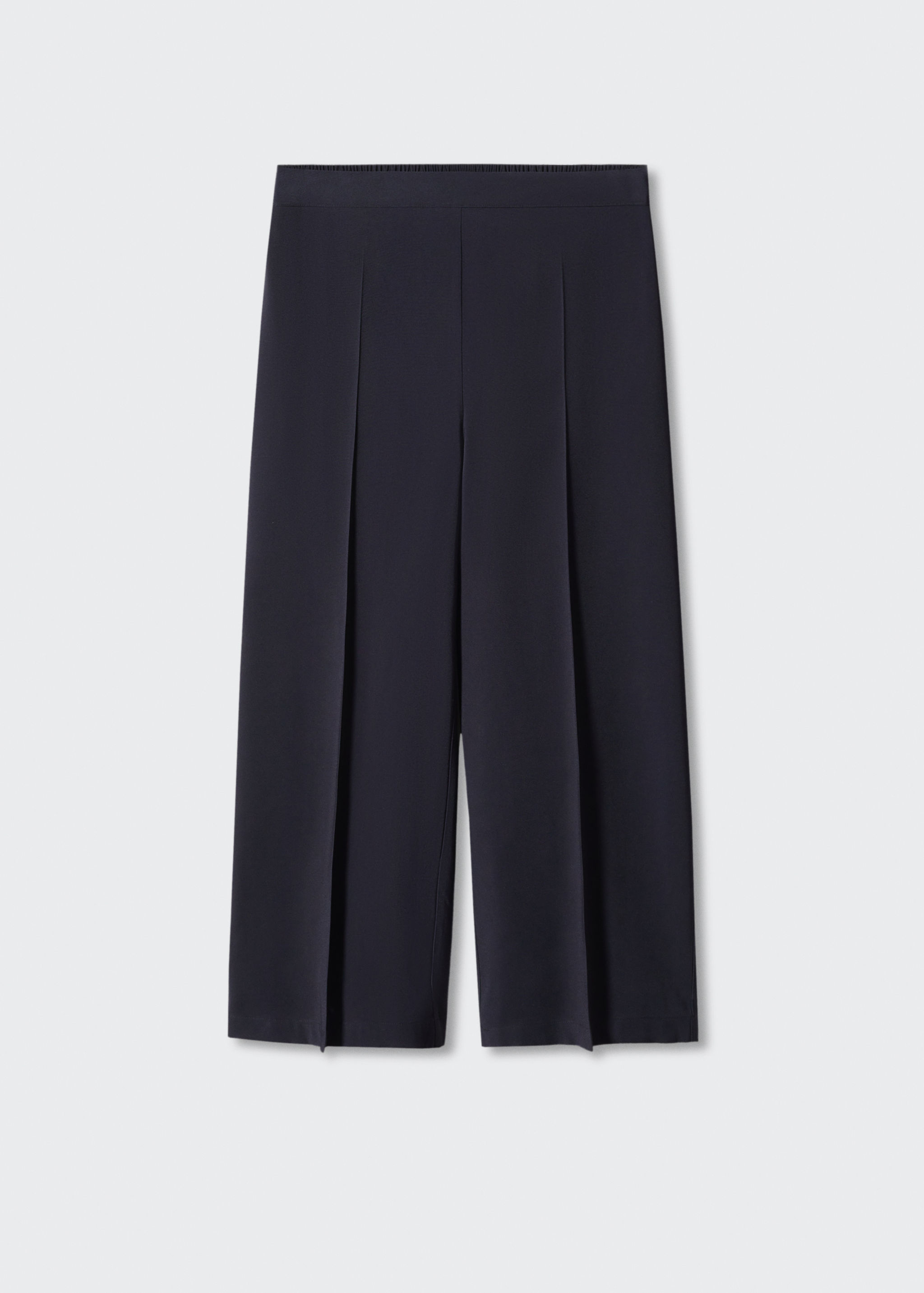 High-waist palazzo trousers - Article without model