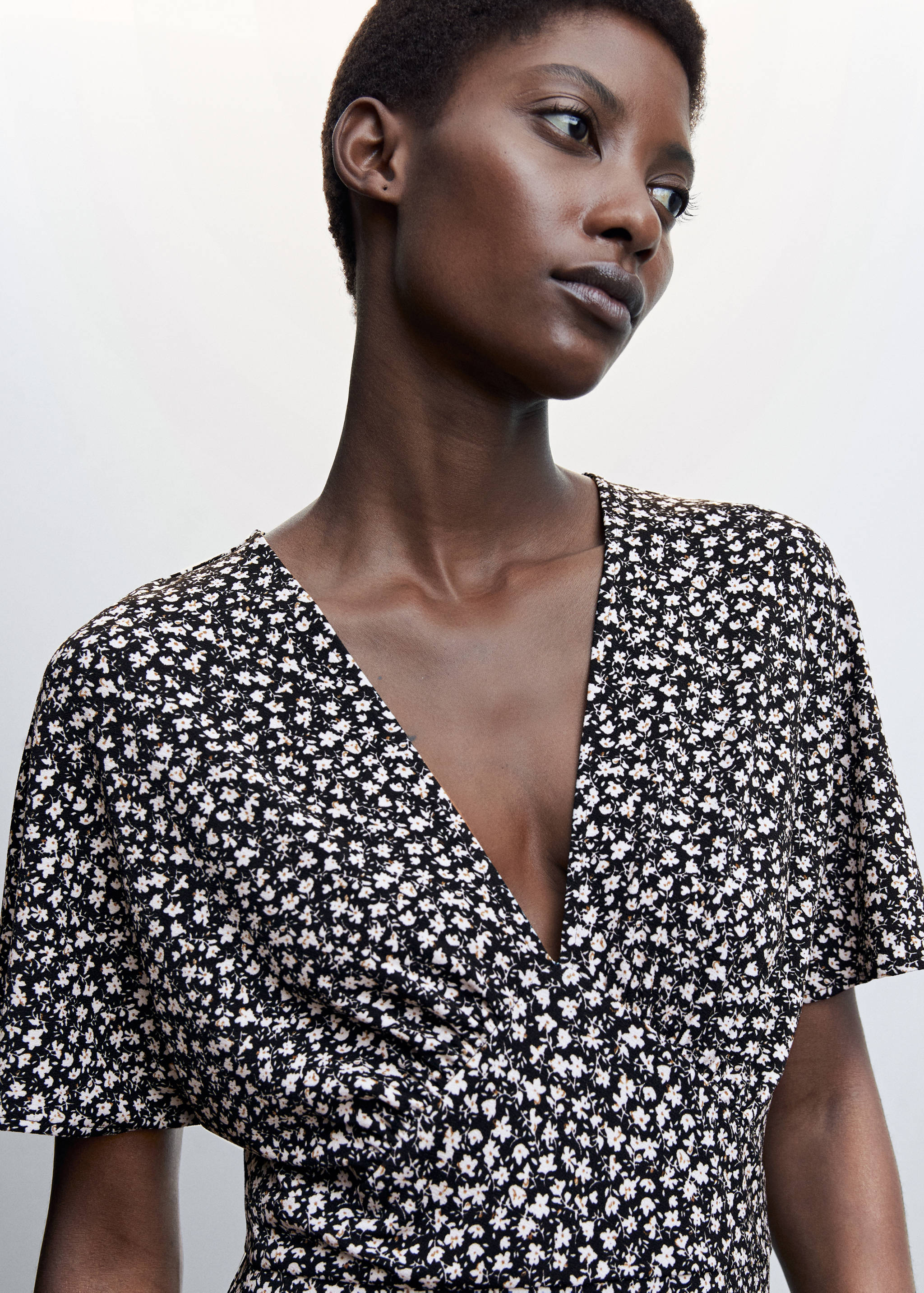 Long printed jumpsuit - Details of the article 1