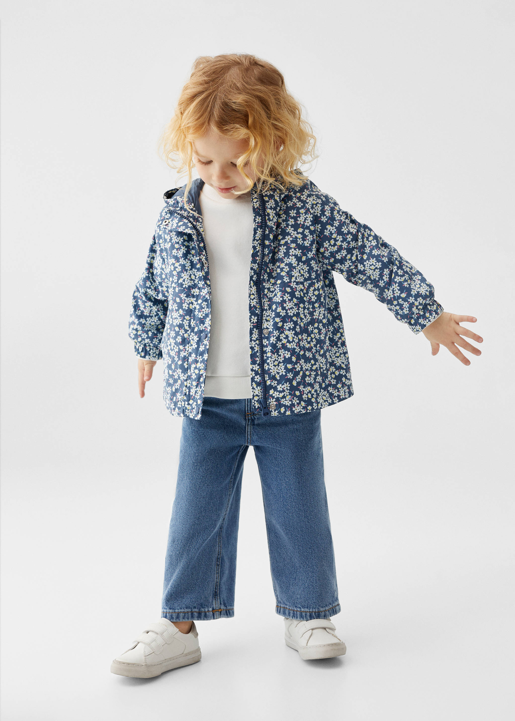 Jaqueta estampat floral - Pla general