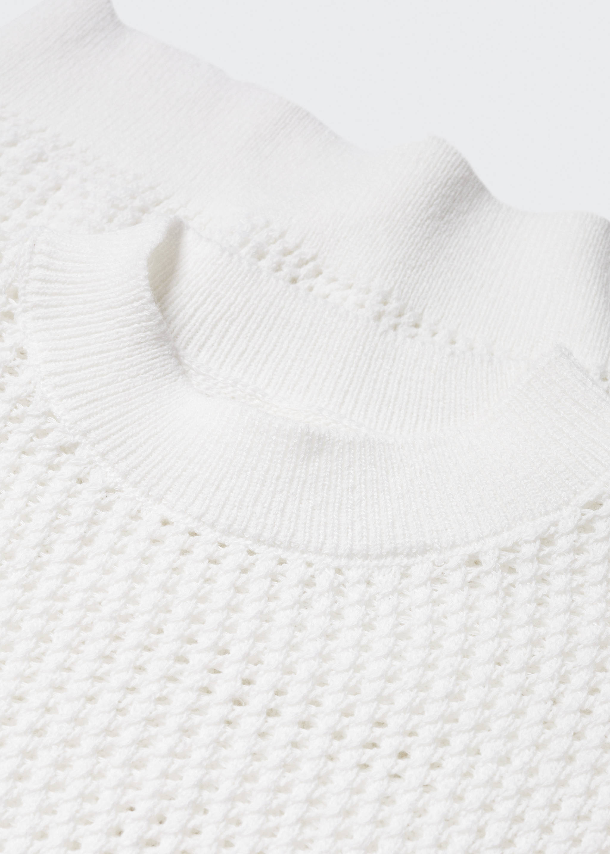 Openwork knit sweater - Details of the article 8