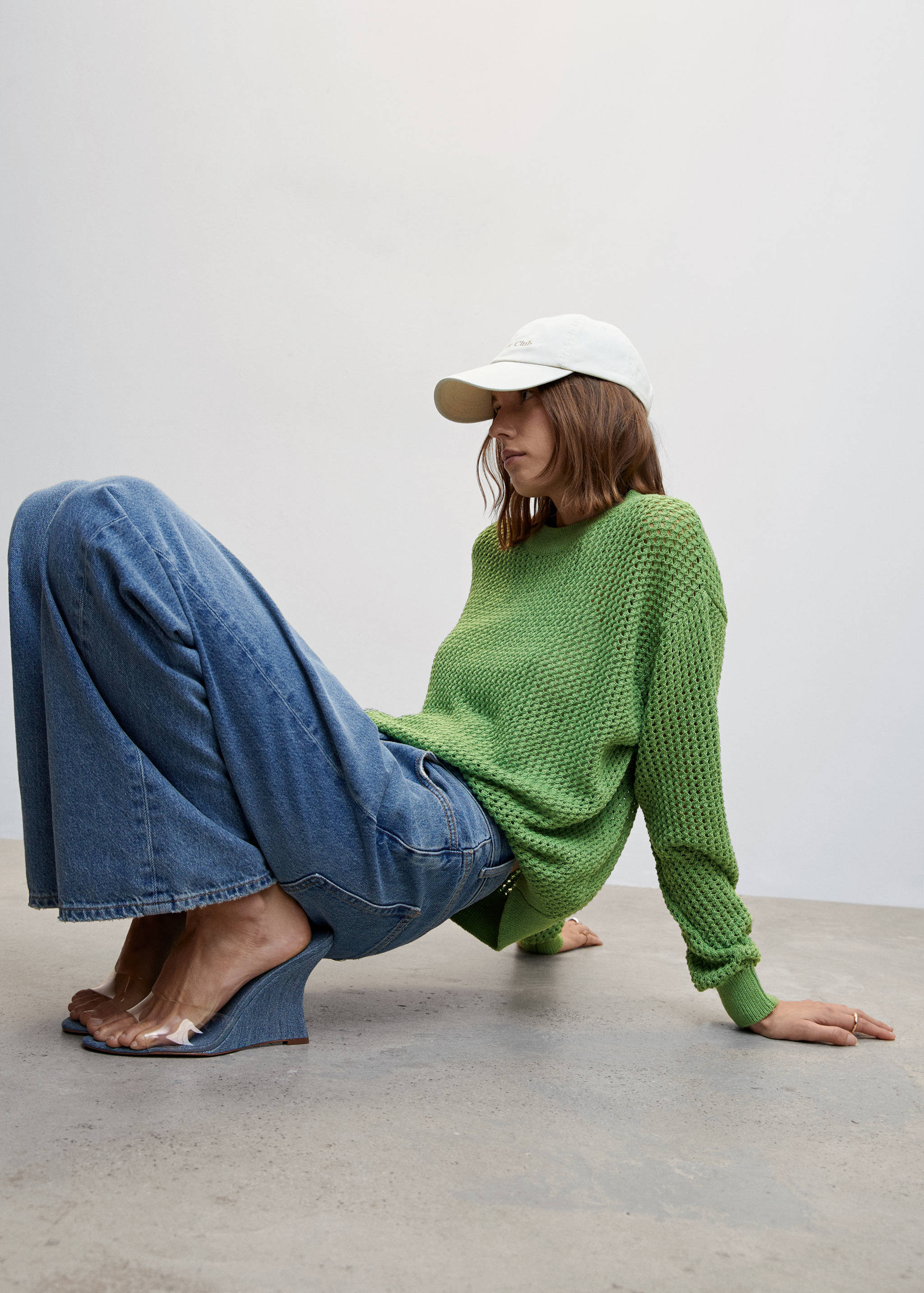 Openwork knit sweater - Details of the article 2