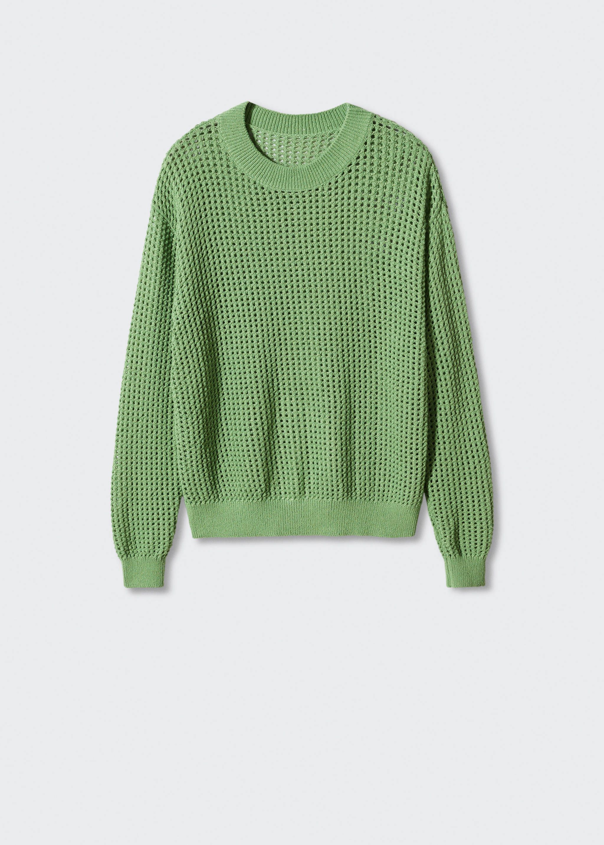 Openwork knit sweater - Article without model