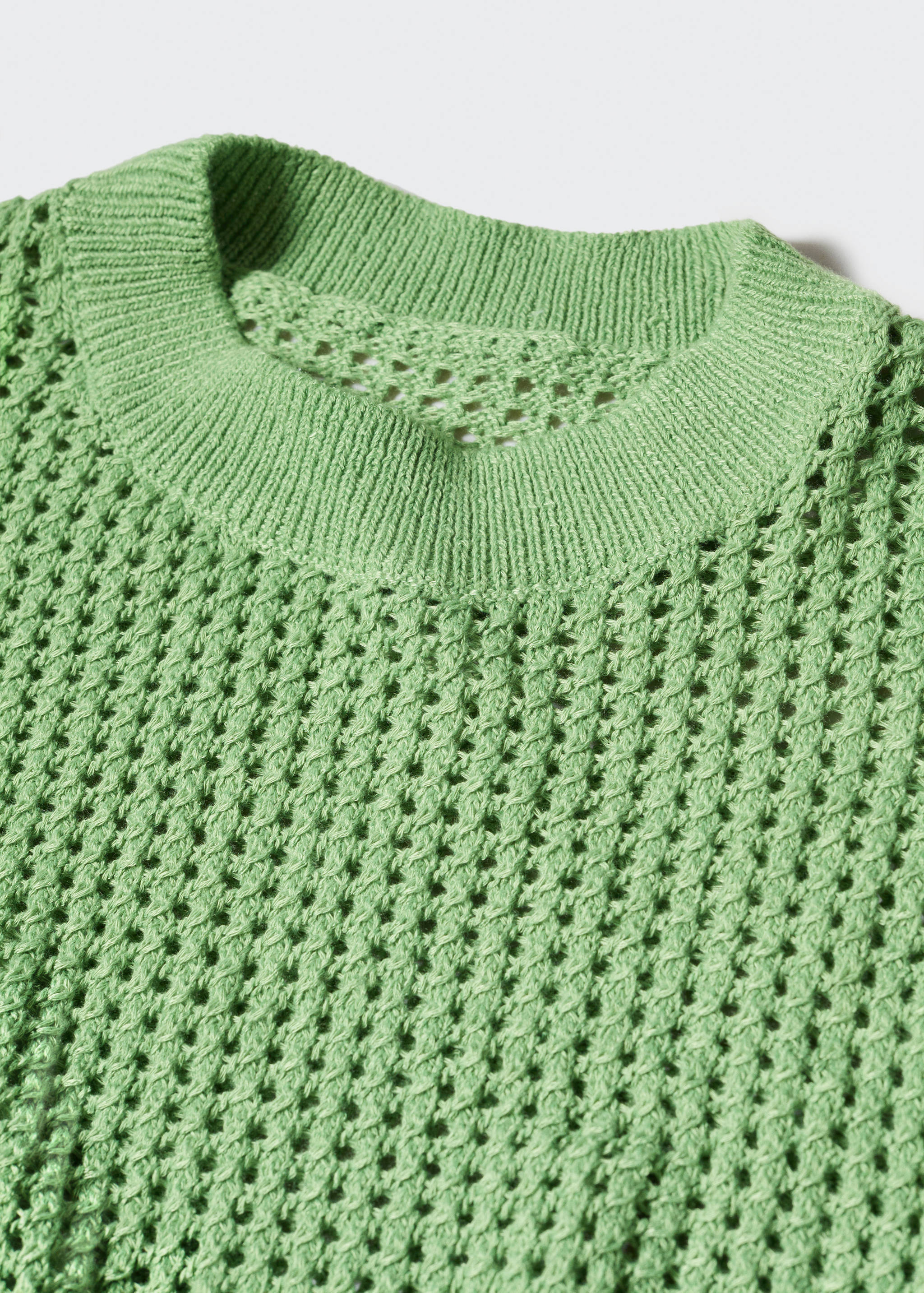 Openwork knit sweater - Details of the article 8