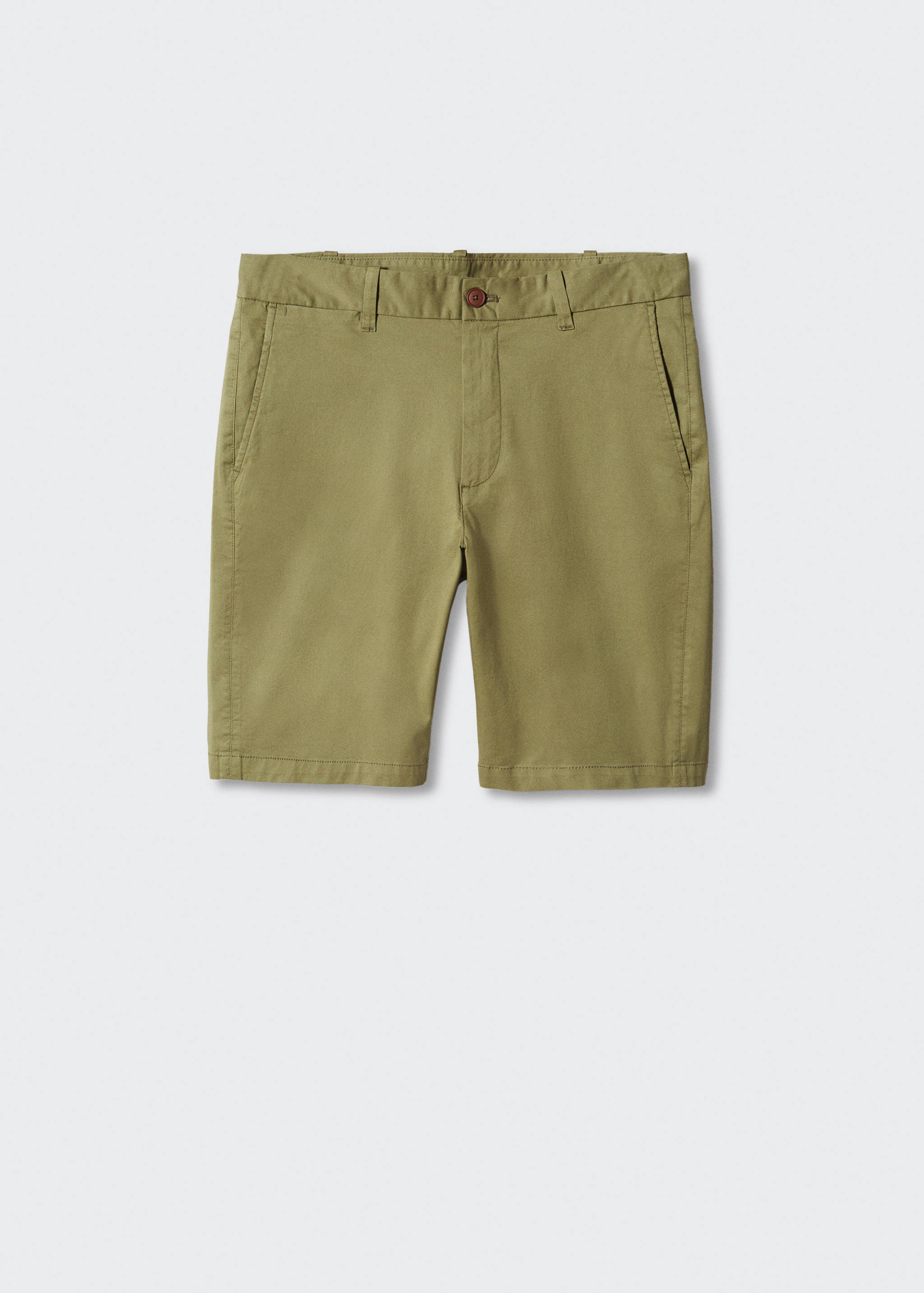 Bavlněné bermudy chino slim fit - Zboží bez modelu