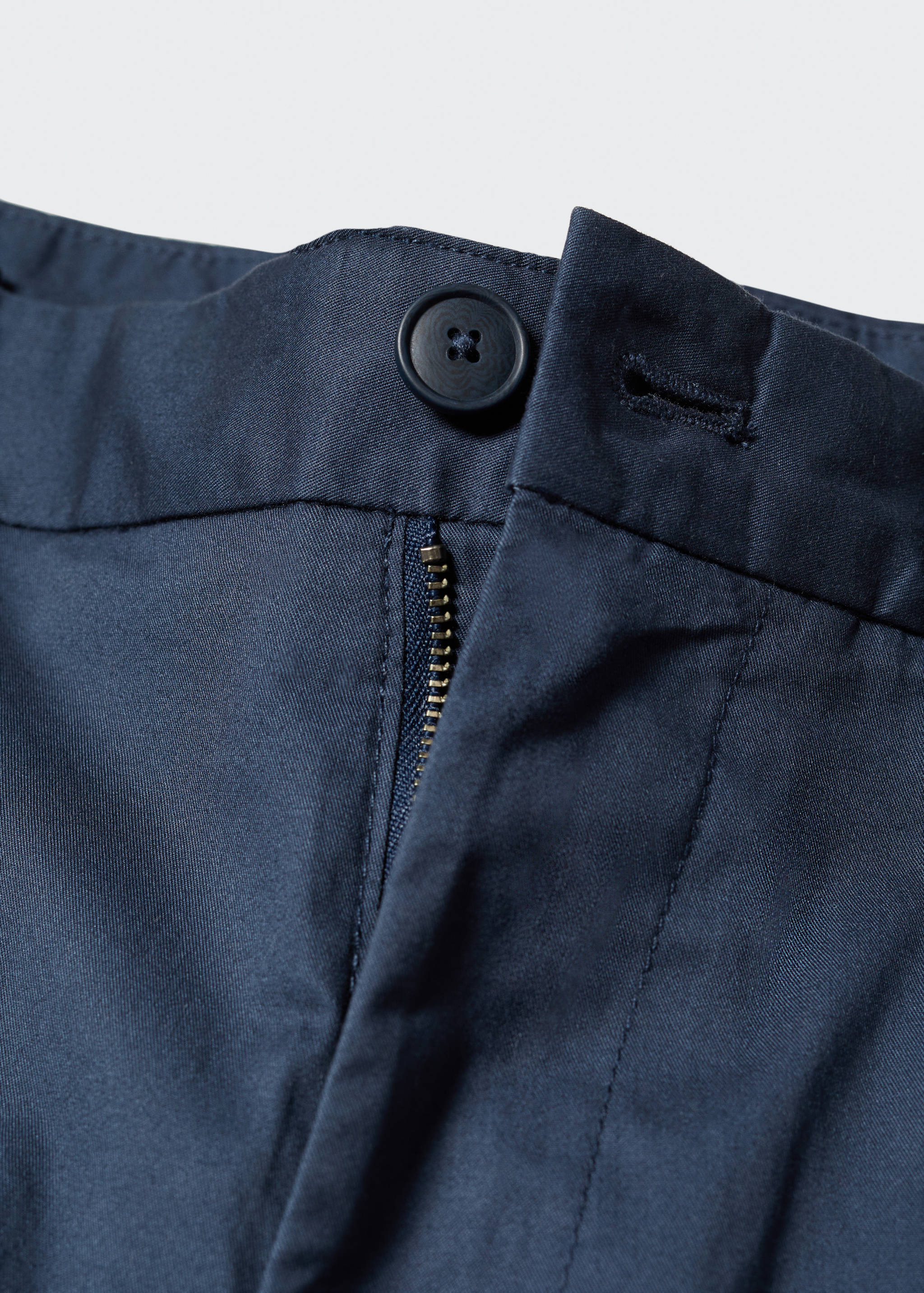 Bavlněné bermudy chino slim fit - Detail zboží 8