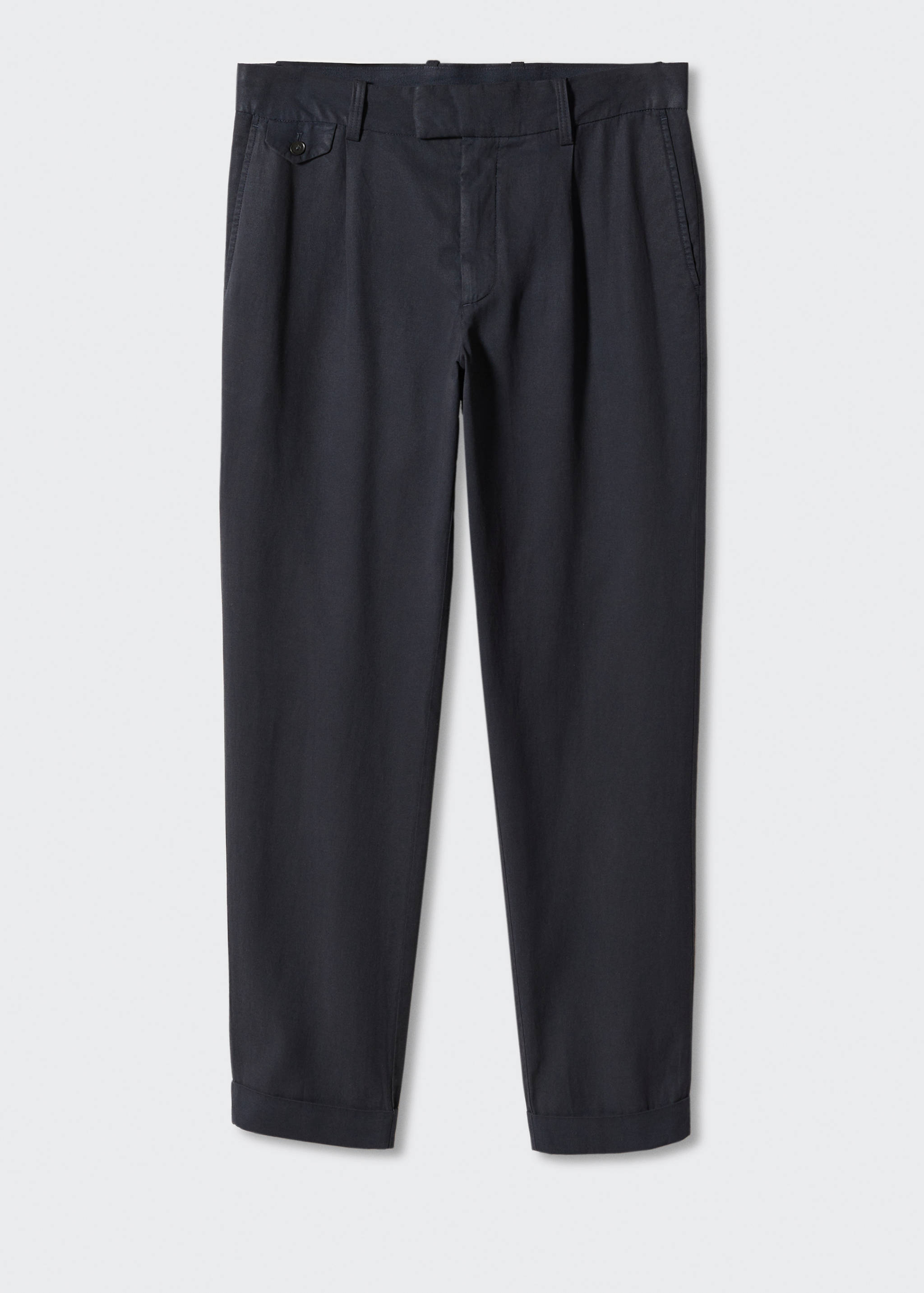 Pantalons tapered fit pinces - Article sense model