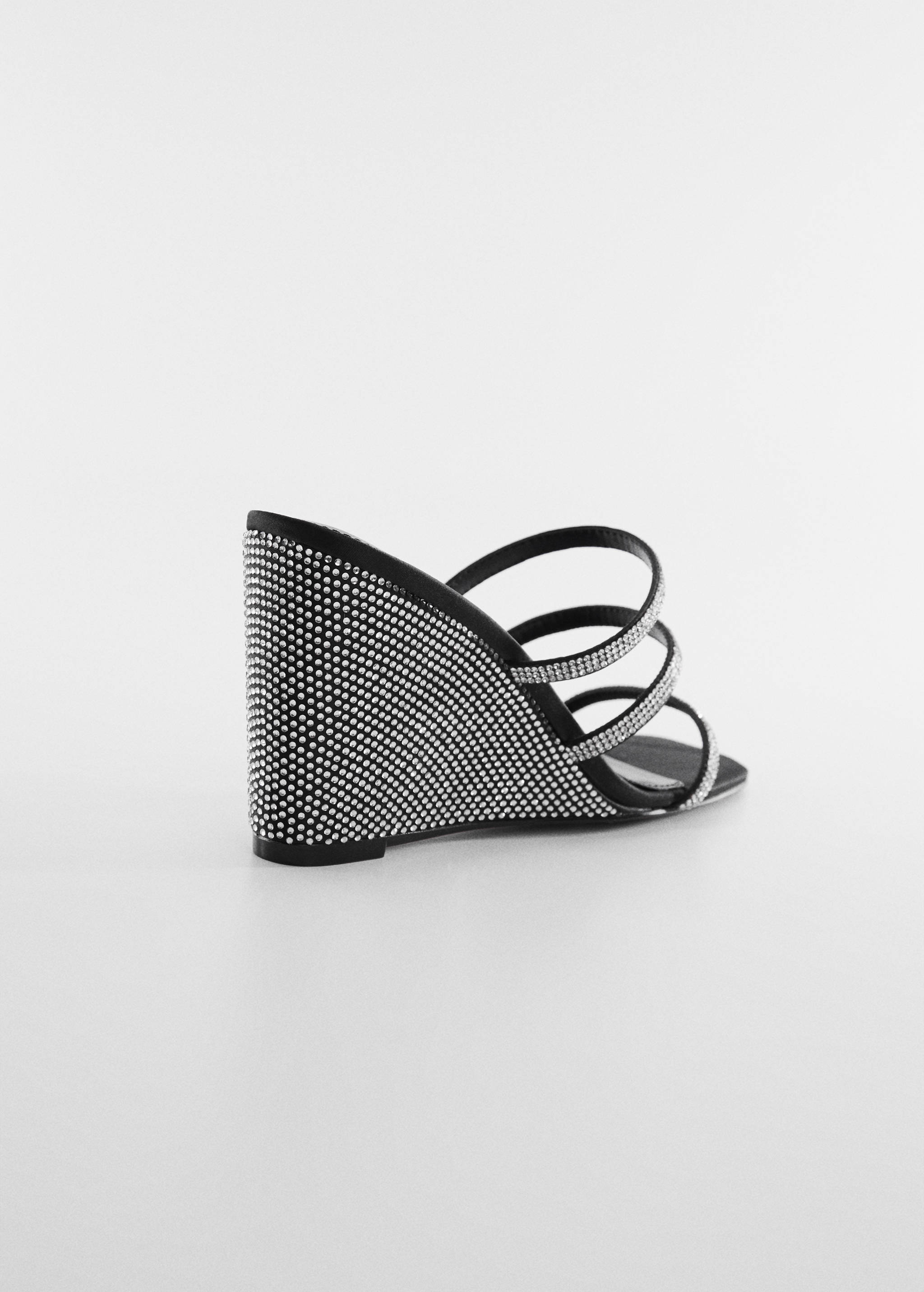 Sandales talon compensé strass - Détail de l'article 1