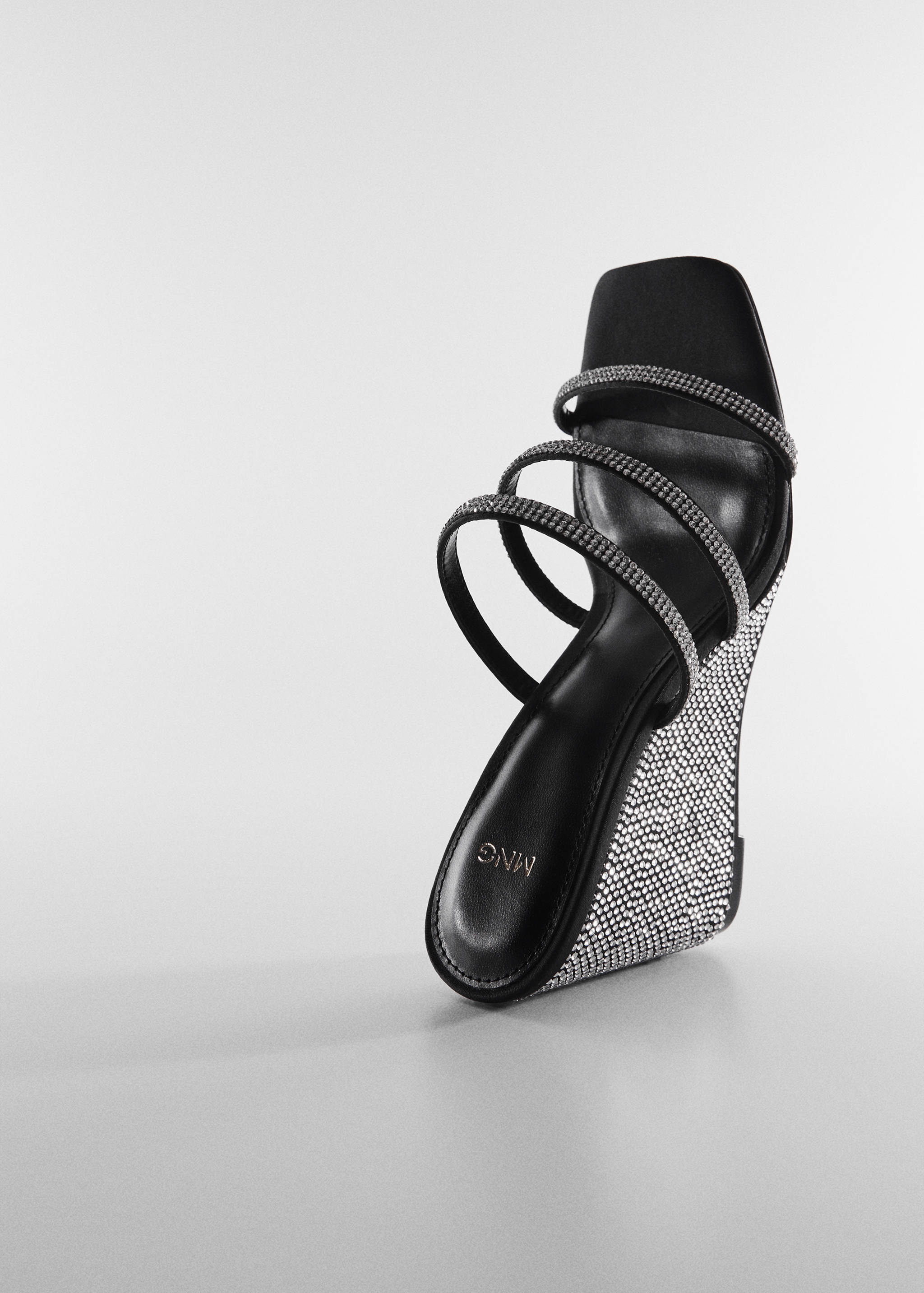 Sandales talon compensé strass - Détail de l'article 5