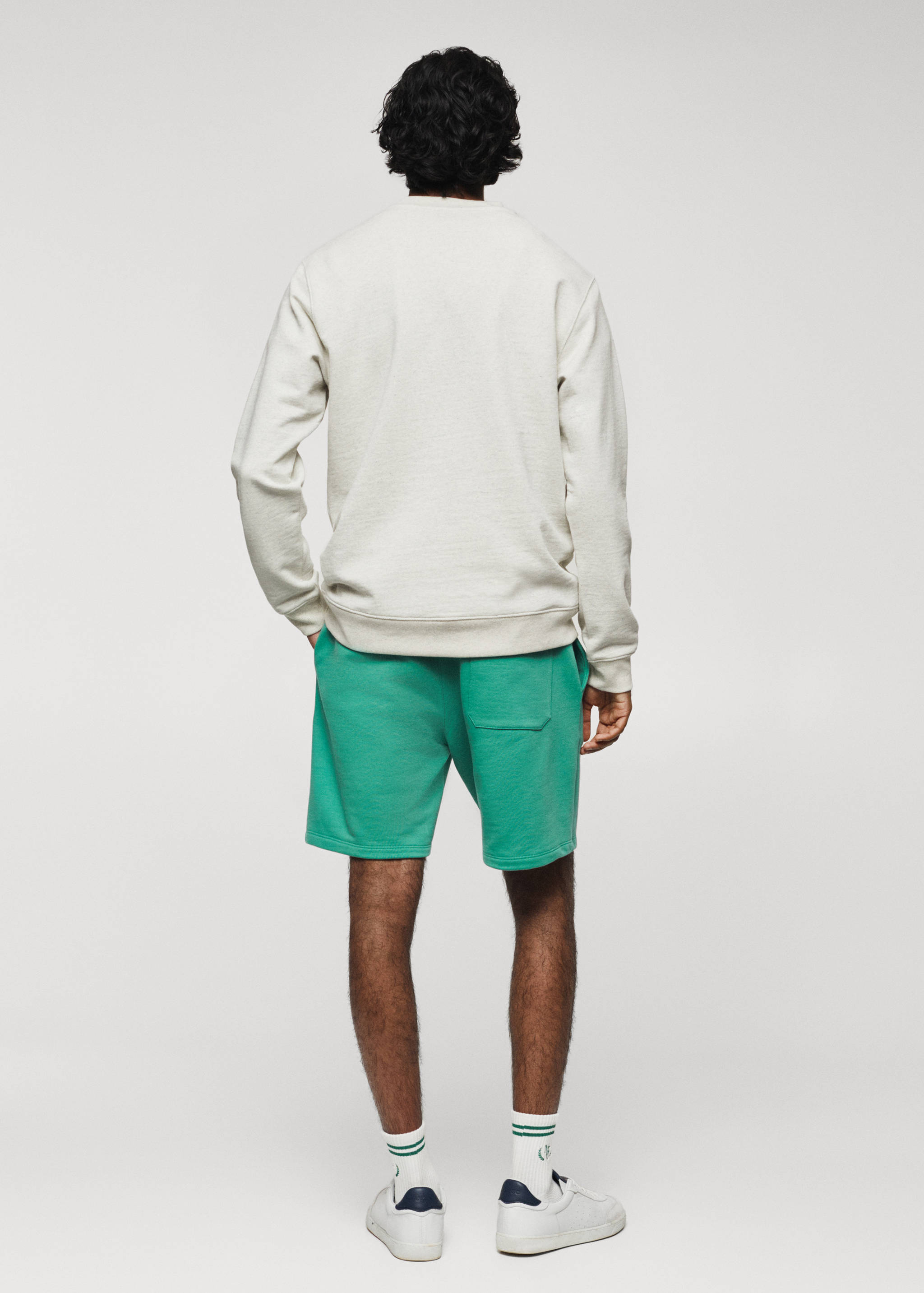 Dessuadora 100% cotó text - Revers de l'article