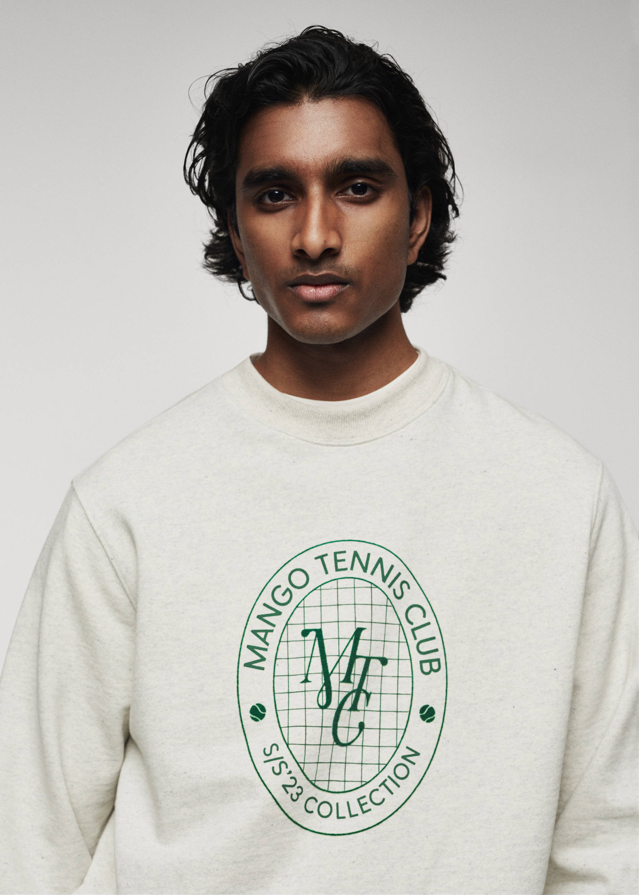 Dessuadora 100% cotó text - Detall de l'article 1