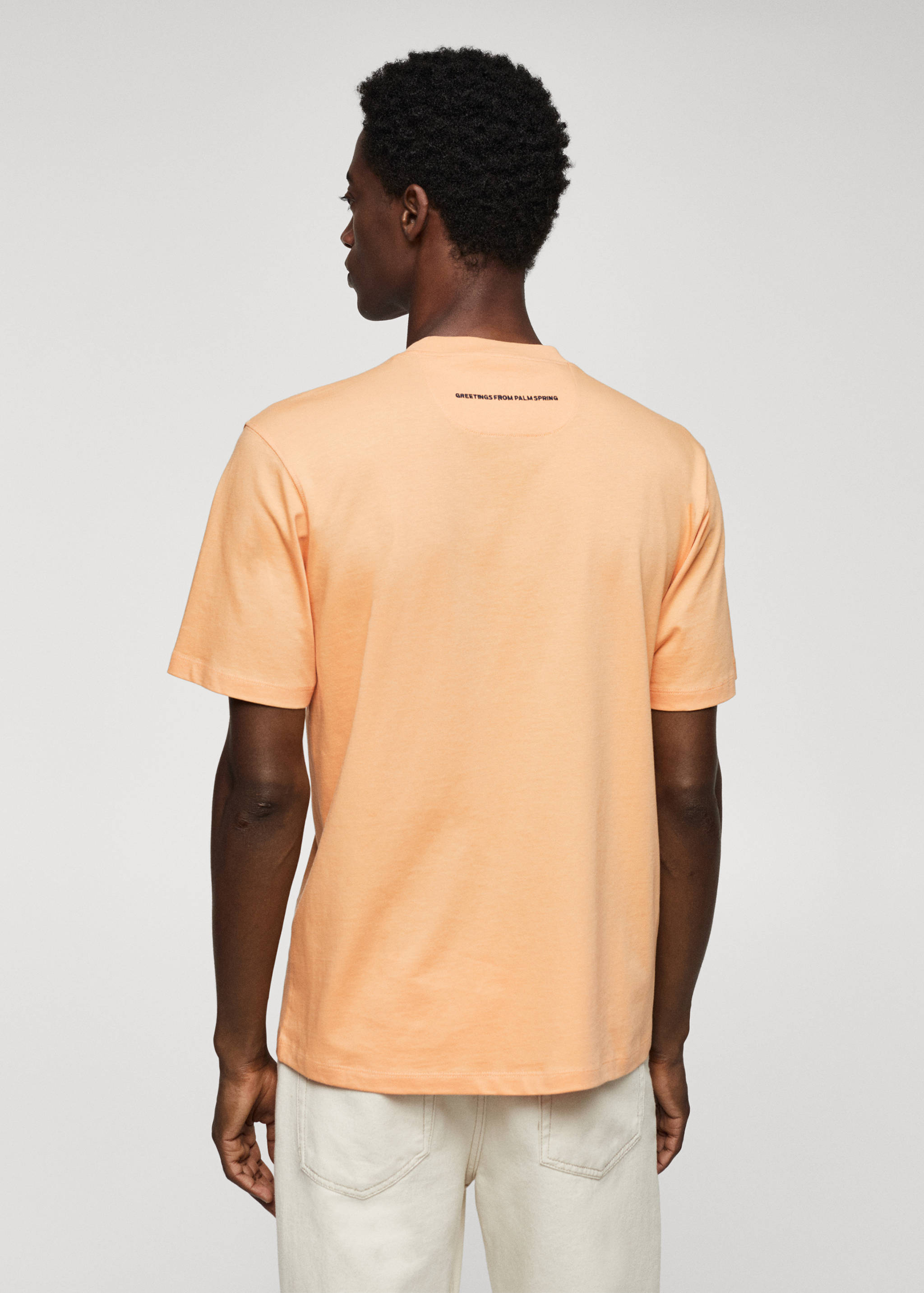 T-shirt de 100% algodão estampada - Verso do artigo