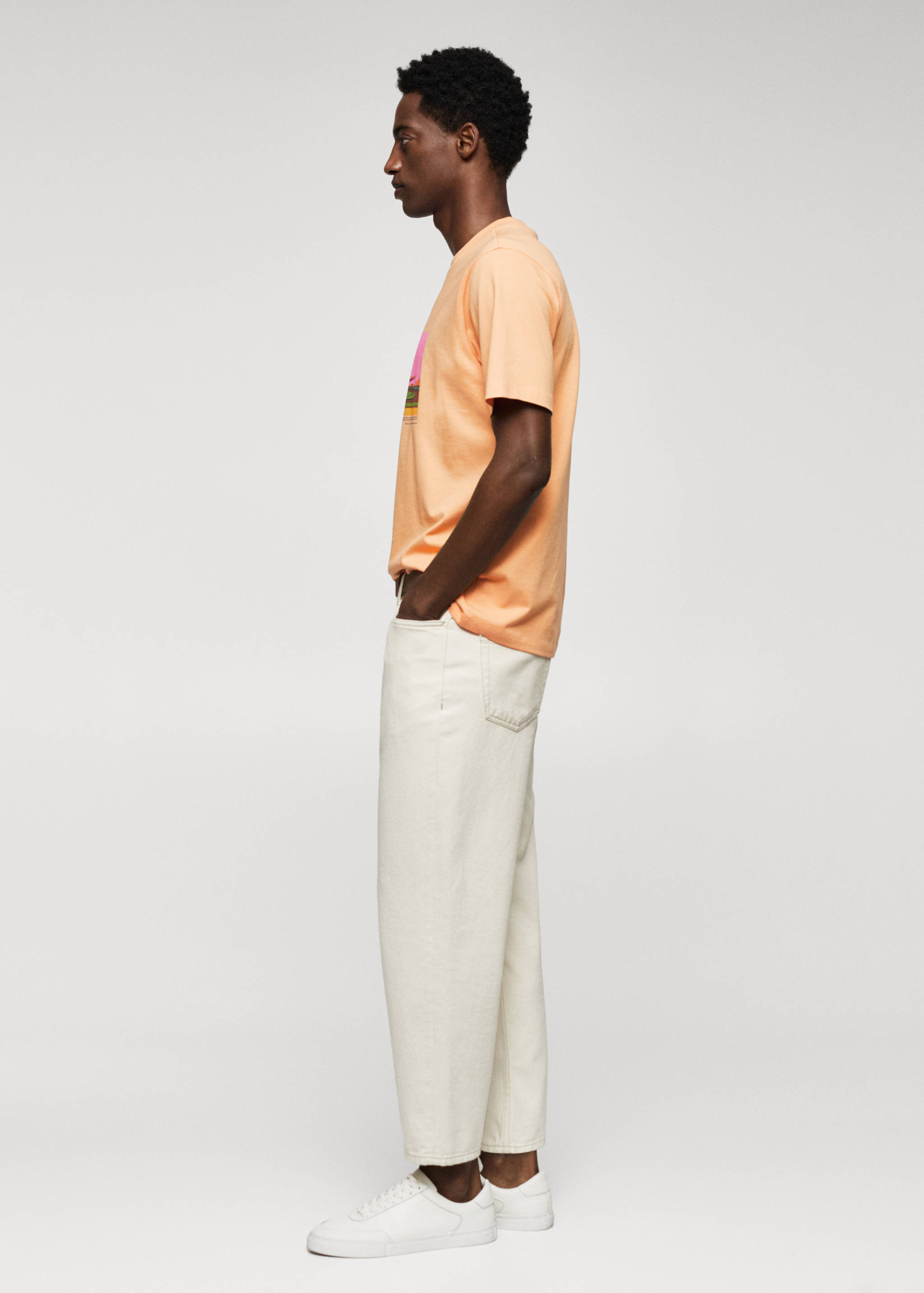 T-shirt de 100% algodão estampada - Pormenor do artigo 2