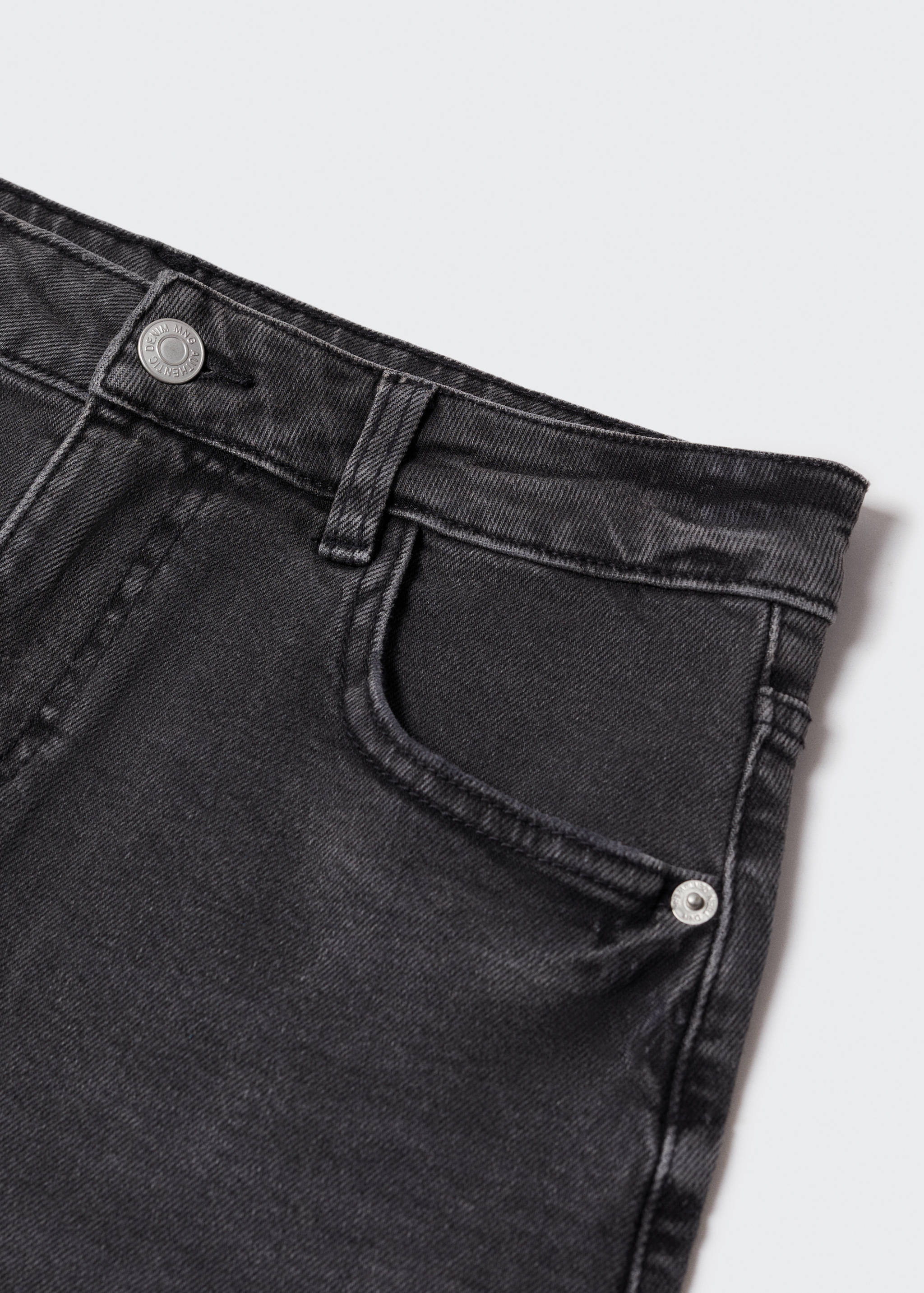 Mini-Rock aus Jeans - Detail des Artikels 8