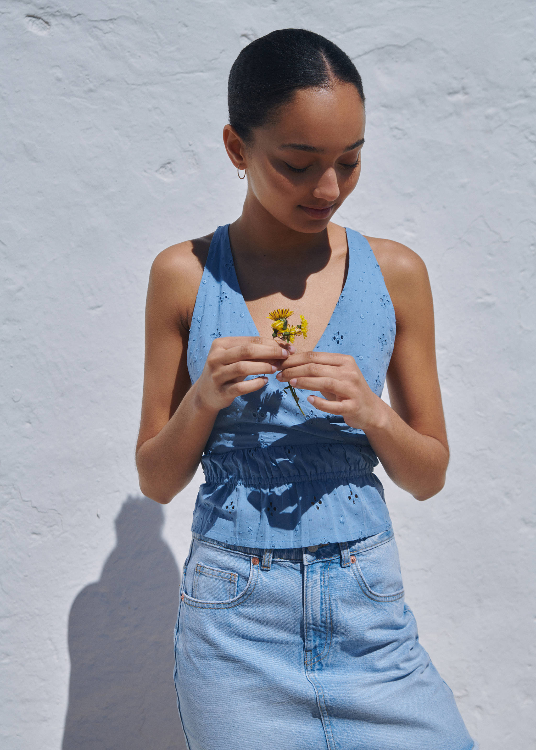 Top crop cruzado - Pormenor do artigo 5