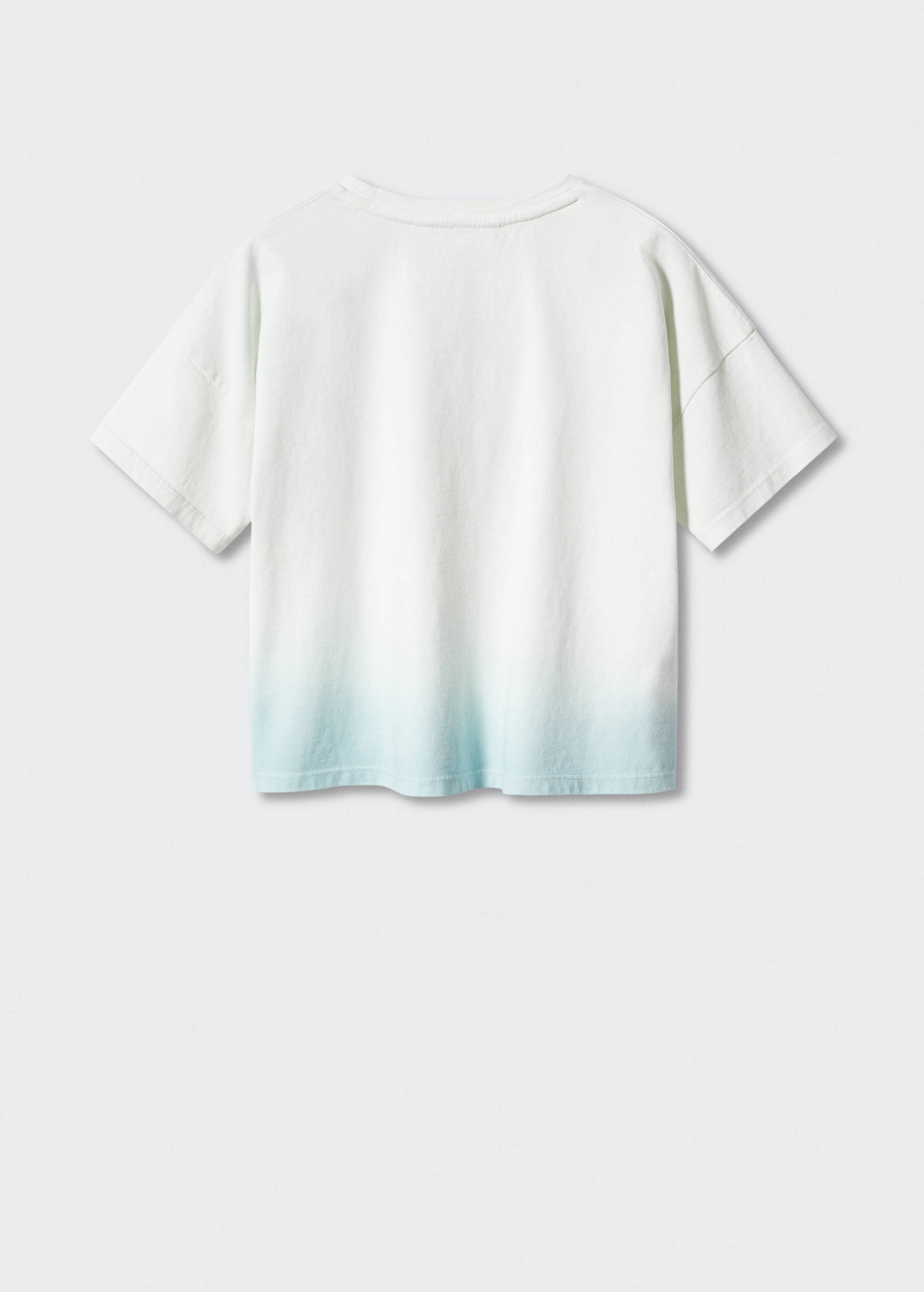 Tie-dye T-shirt - Reverse of the article