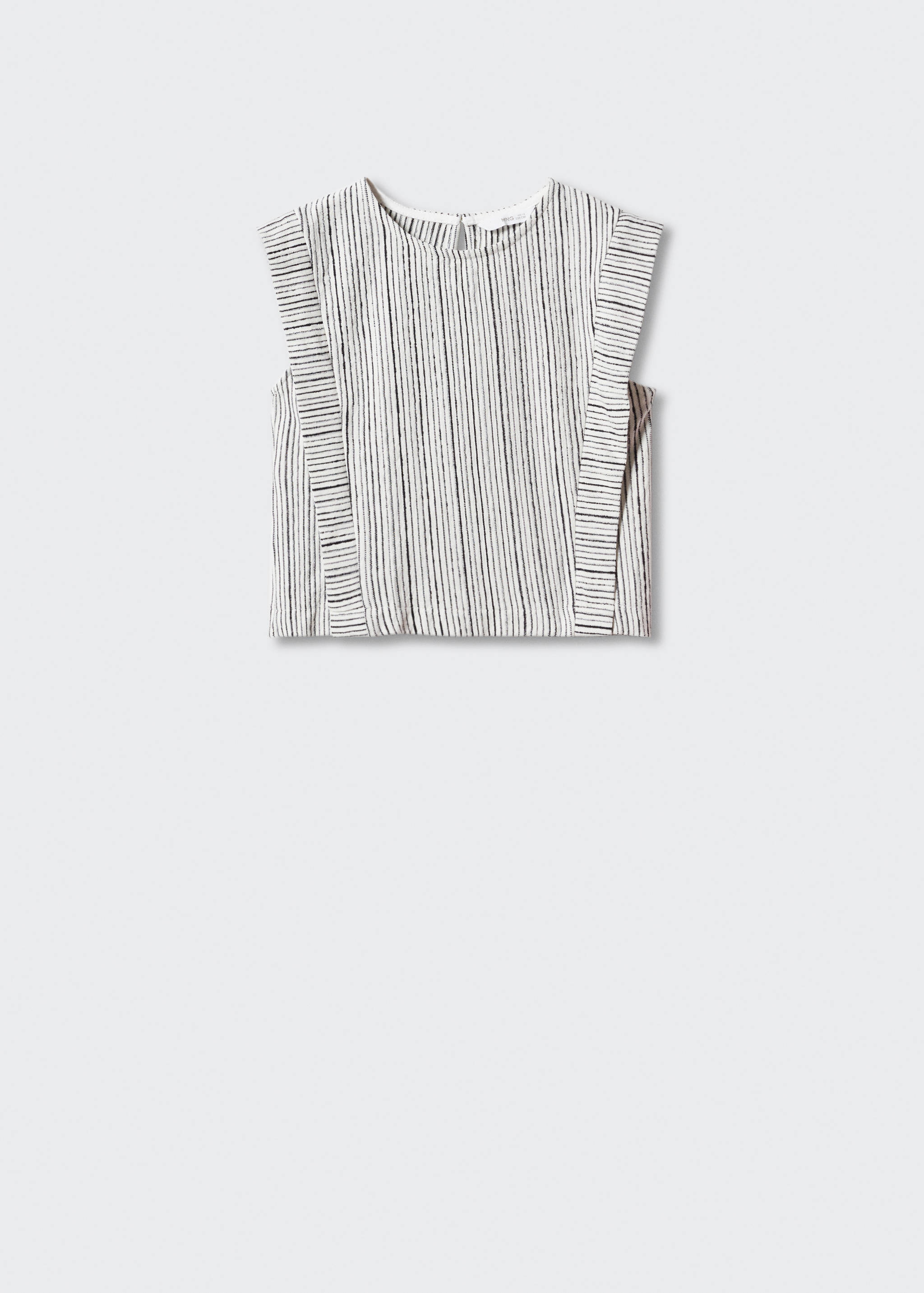 T-shirt coton à rayures - Article sans modèle