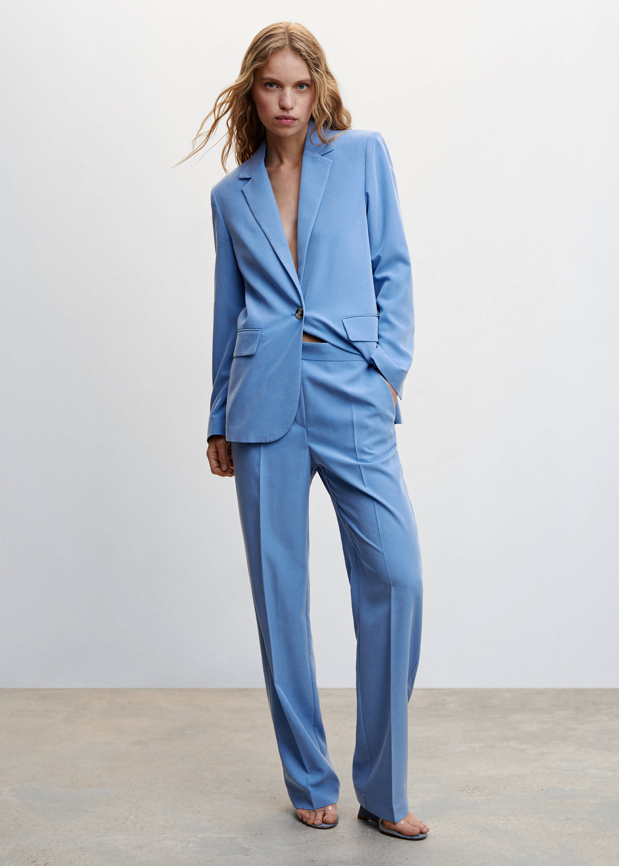 Anzughose aus Modal - Allgemeine Ansicht