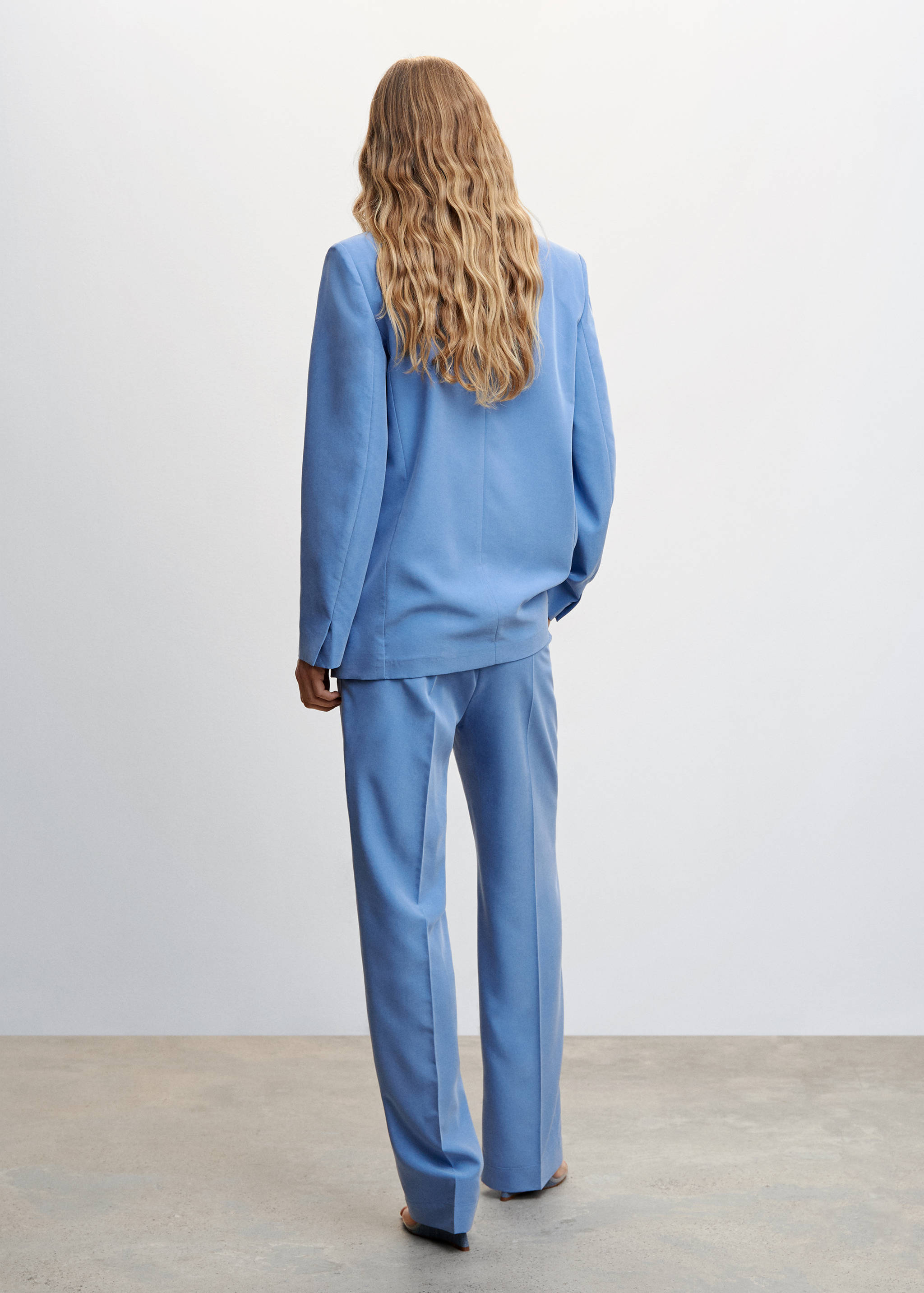 Anzughose aus Modal - Rückseite des Artikels