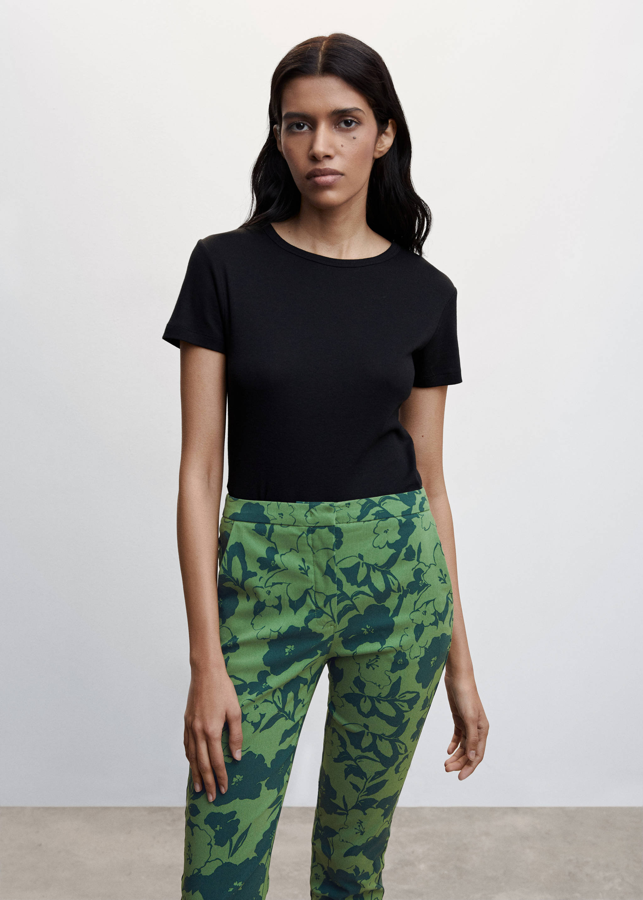 Skinny Hose in 7/8-Länge - Mittlere Ansicht