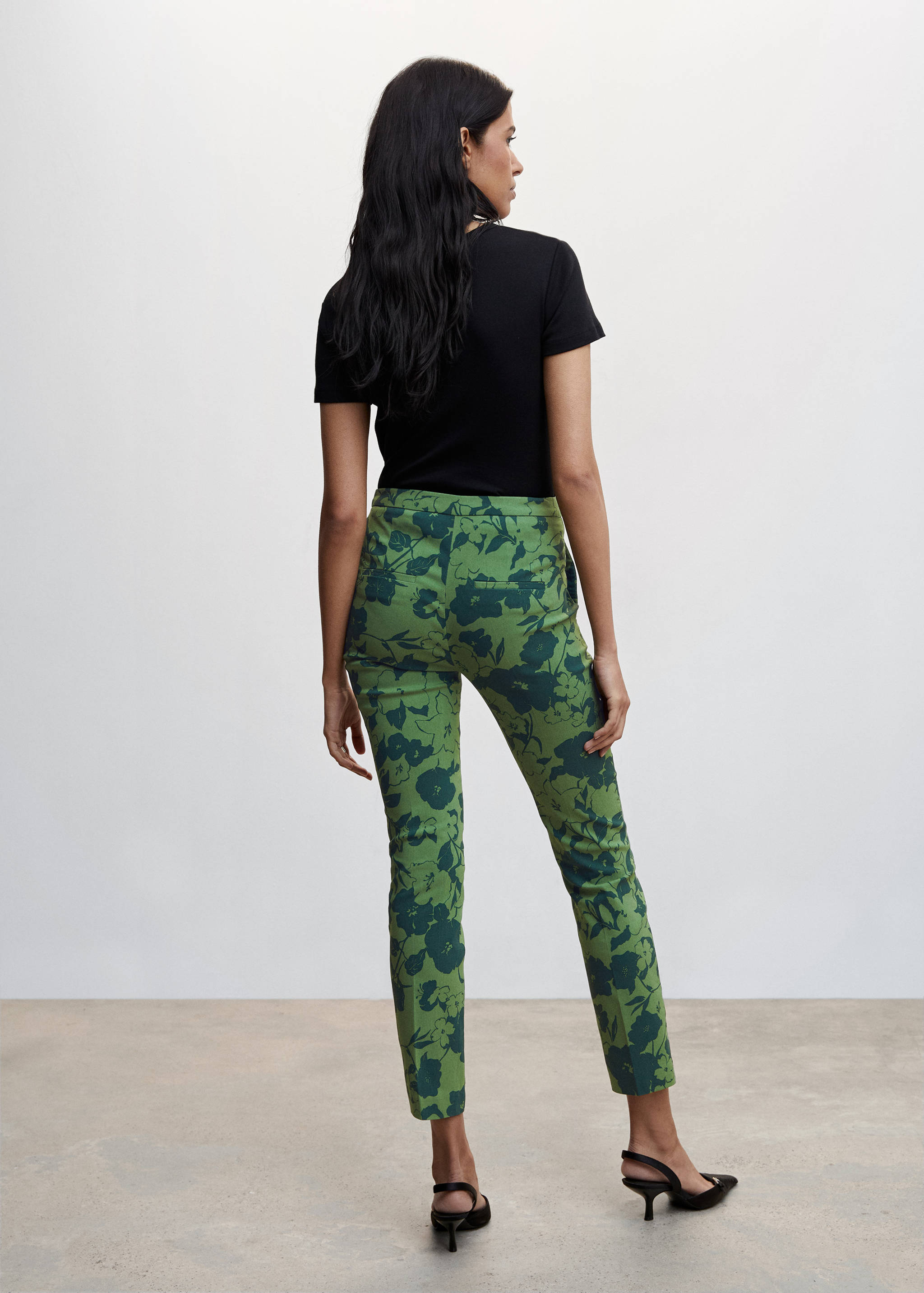 Skinny Hose in 7/8-Länge - Rückseite des Artikels