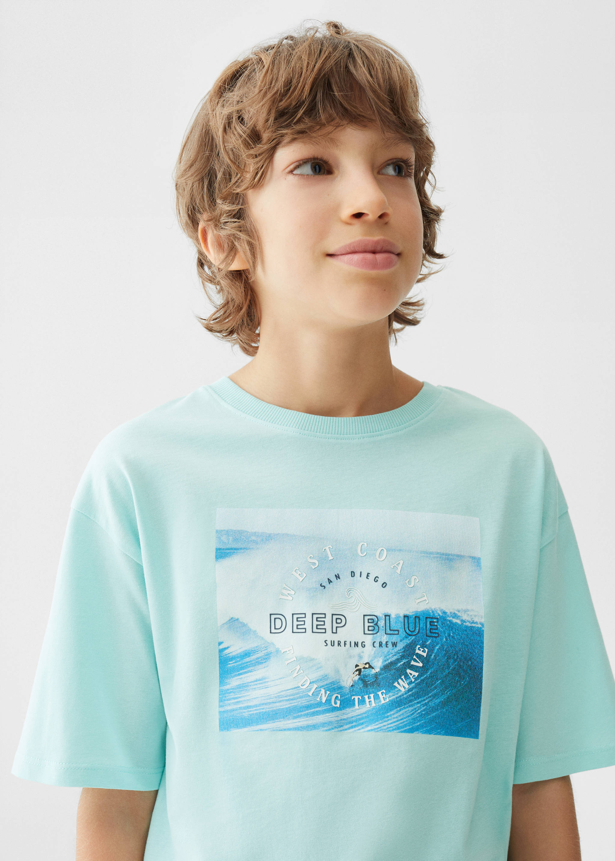 Samarreta barreja cotó estampada - Detall de l'article 1