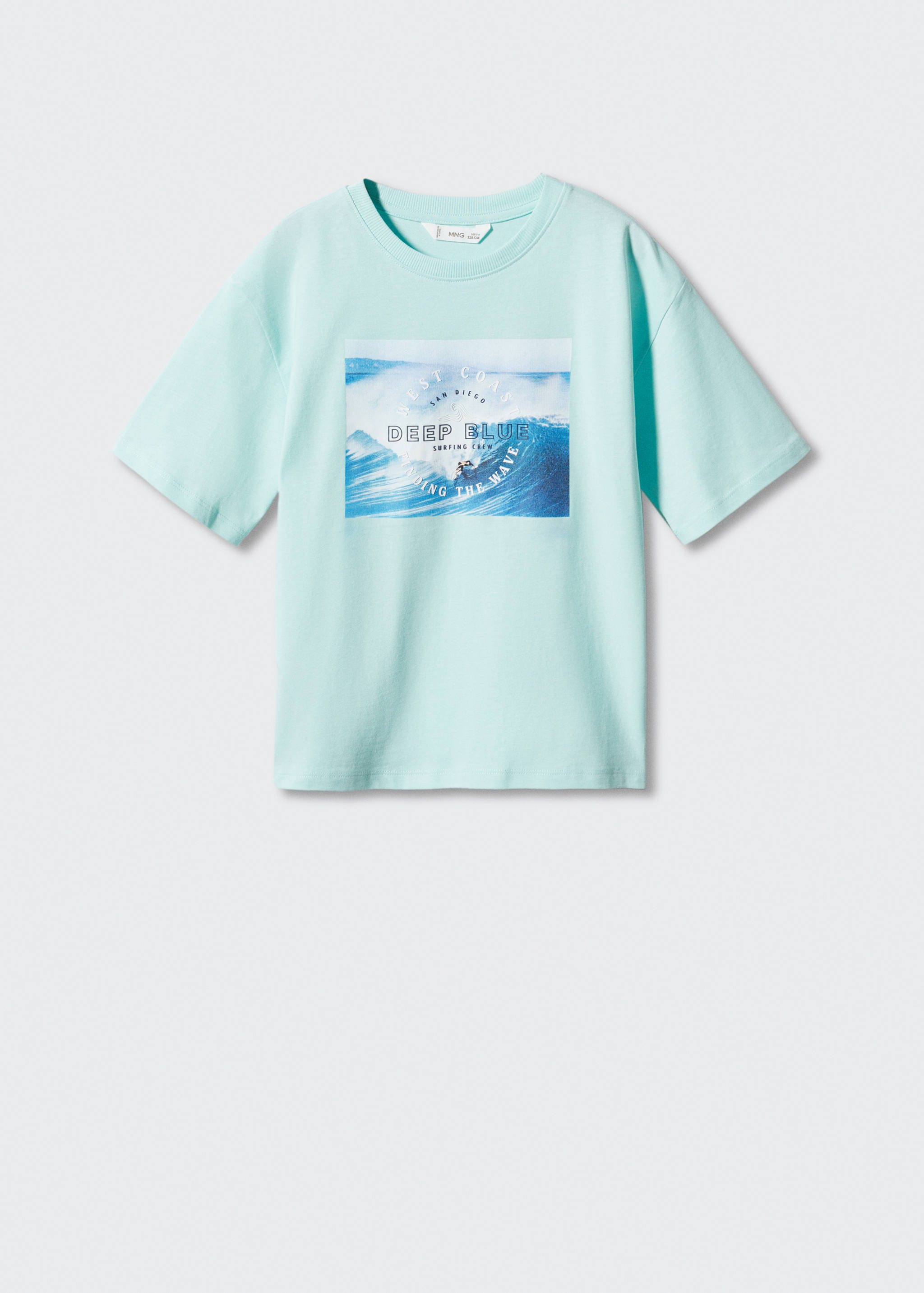 Samarreta barreja cotó estampada - Article sense model