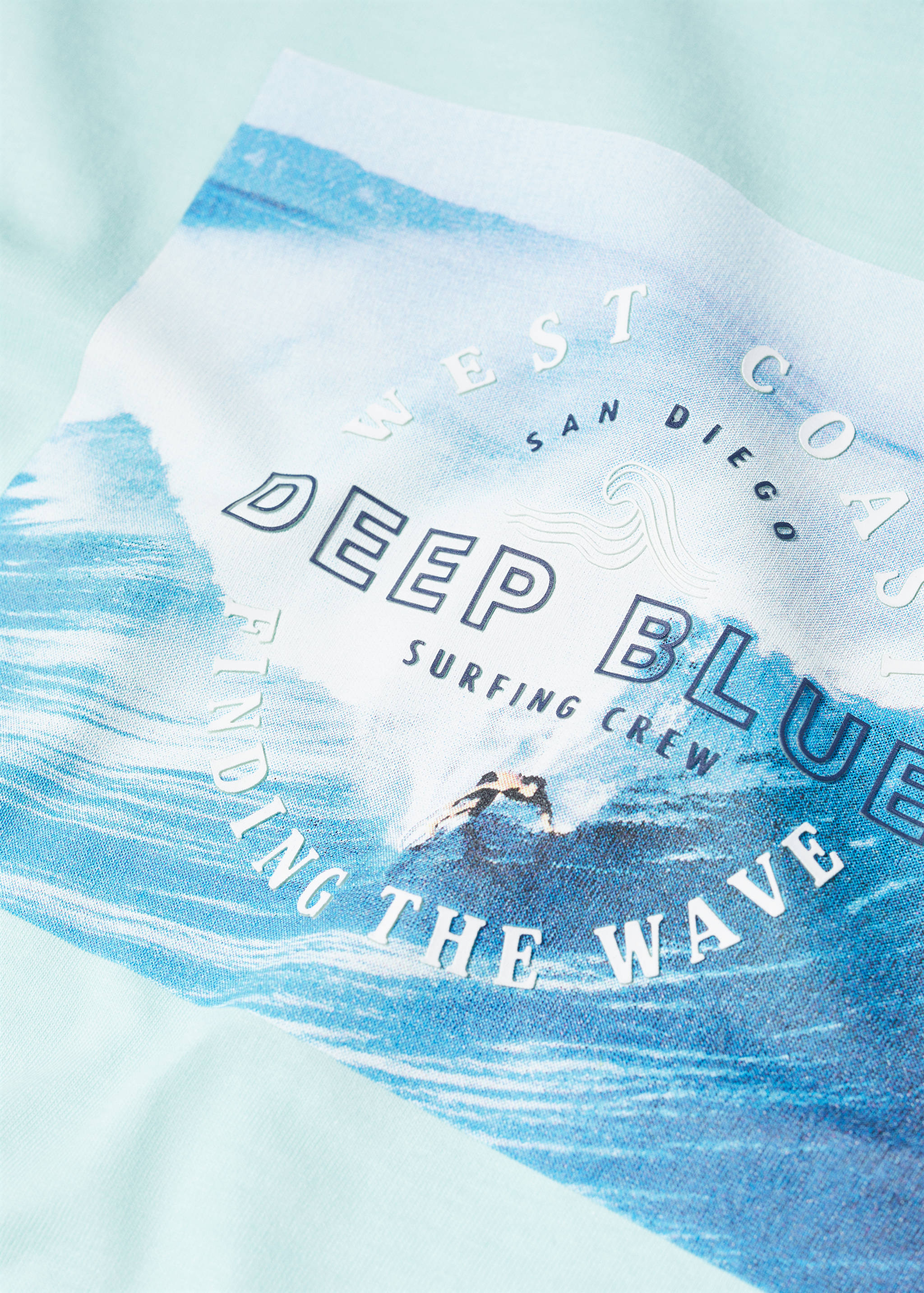 Samarreta barreja cotó estampada - Detall de l'article 8