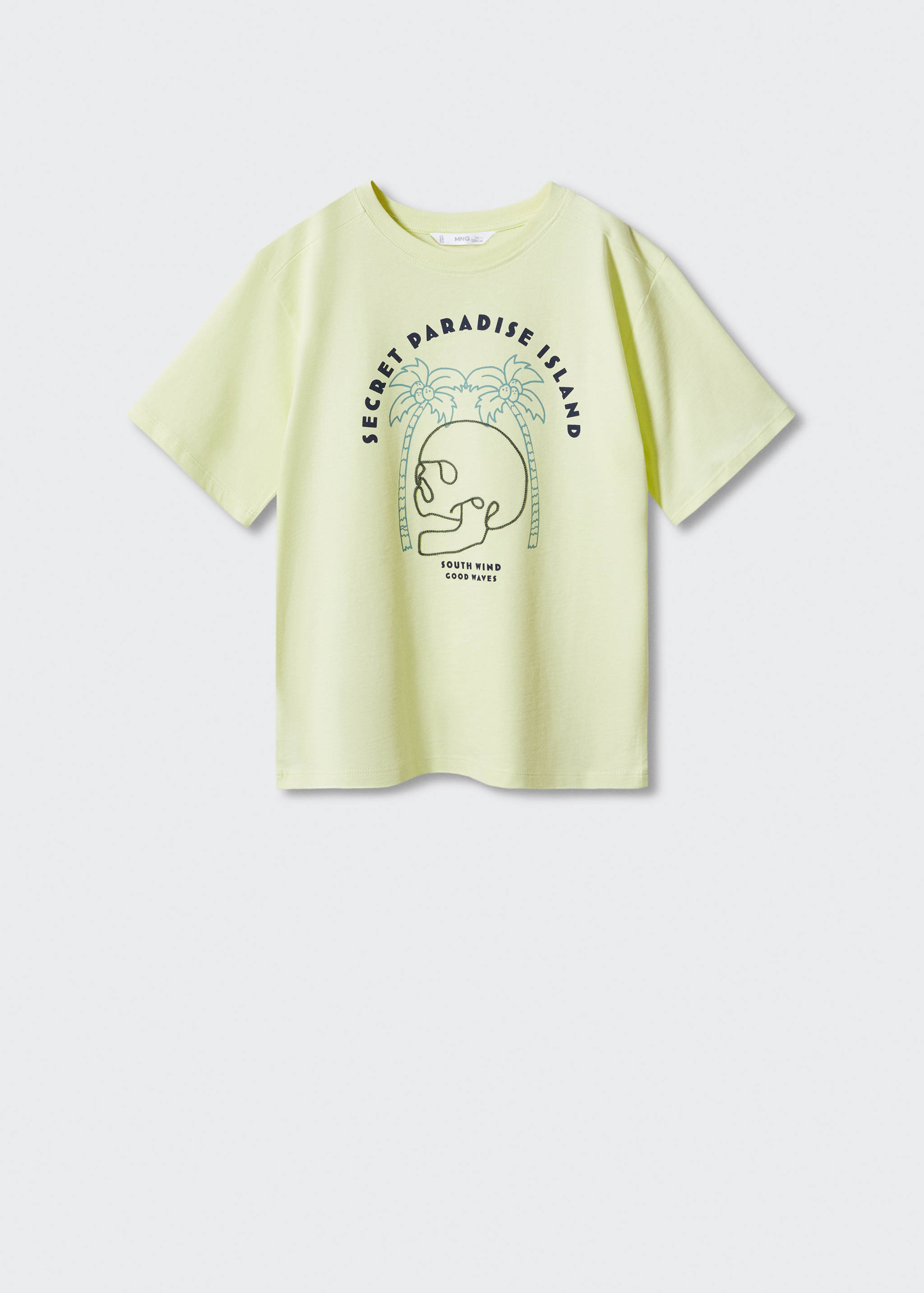 Samarreta barreja cotó estampada - Article sense model