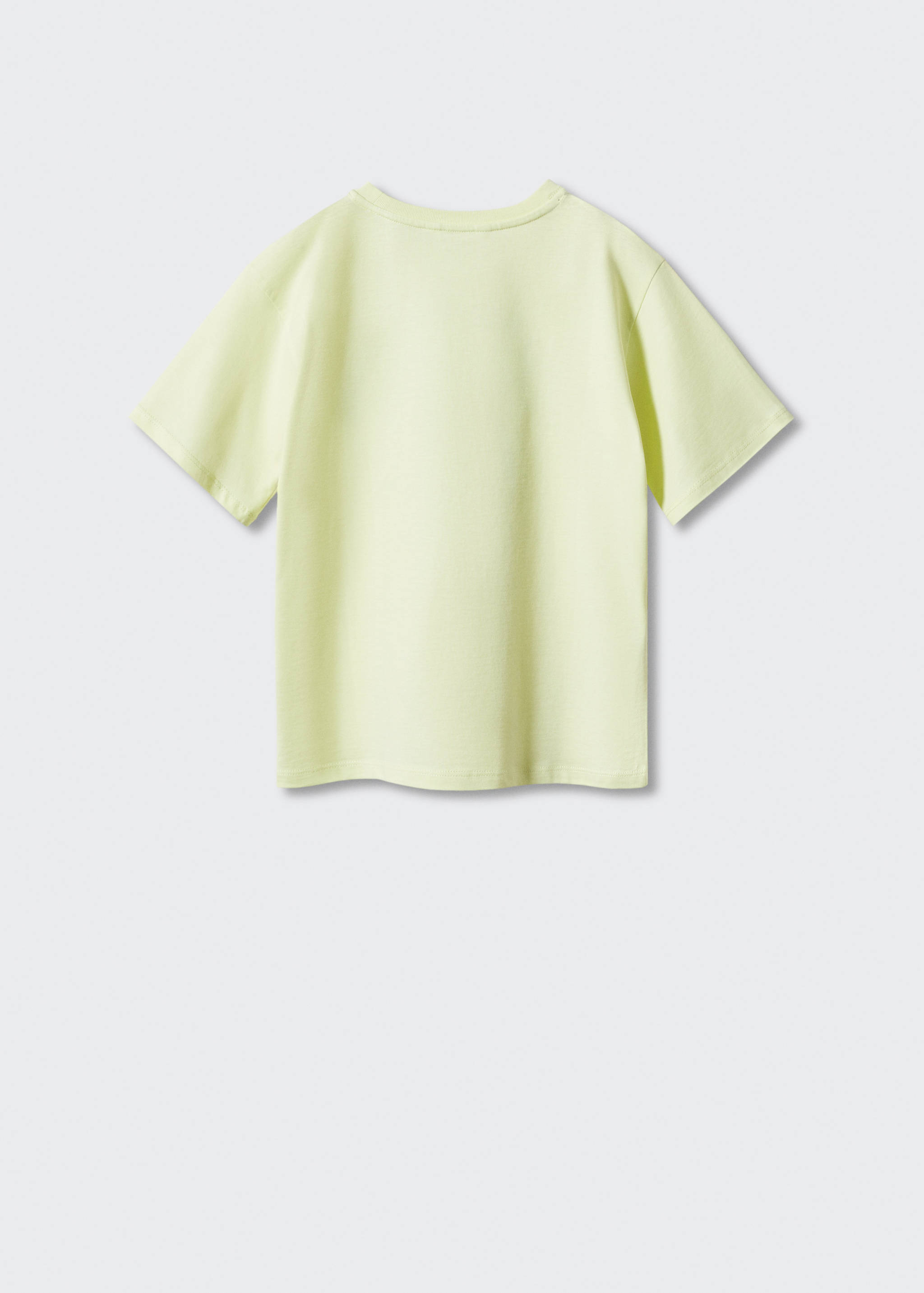 Samarreta barreja cotó estampada - Revers de l'article