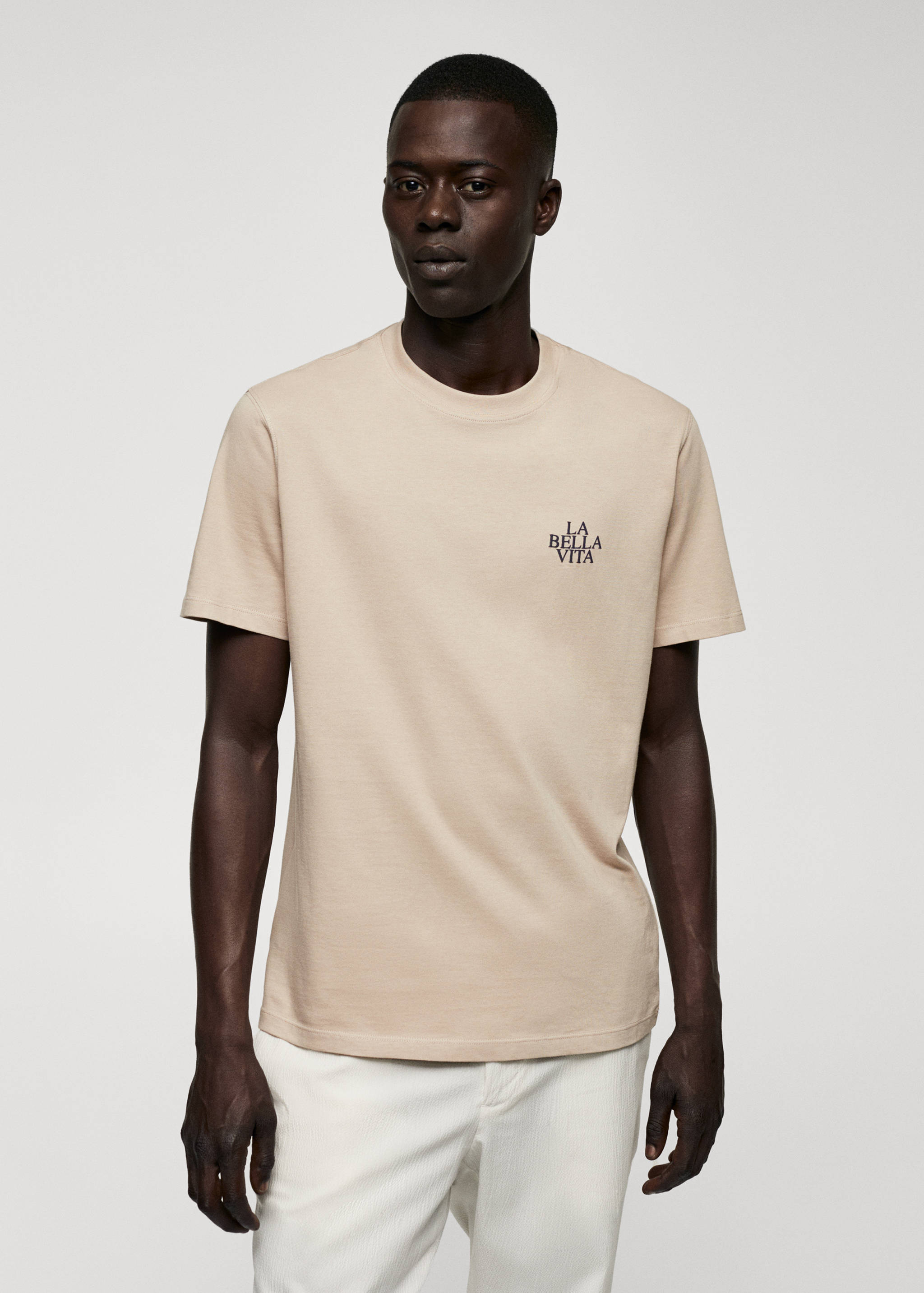 Samarreta 100% cotó text - Pla mig