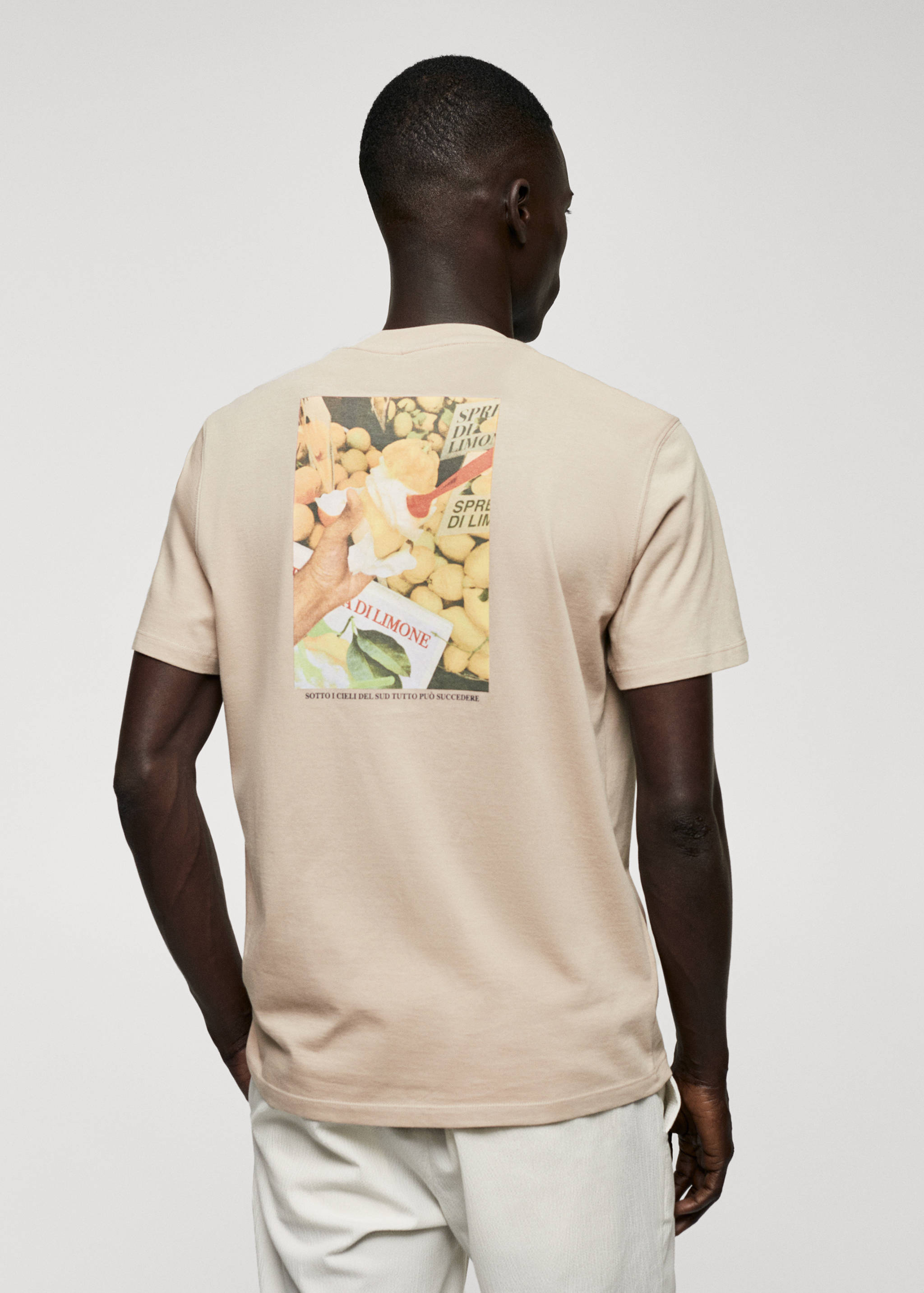 Samarreta 100% cotó text - Revers de l'article