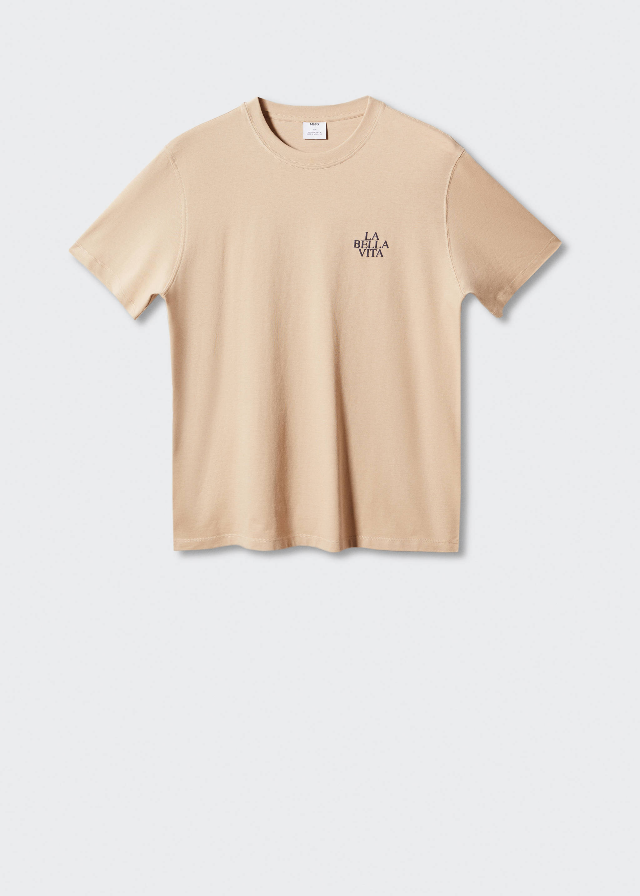 Samarreta 100% cotó text - Article sense model