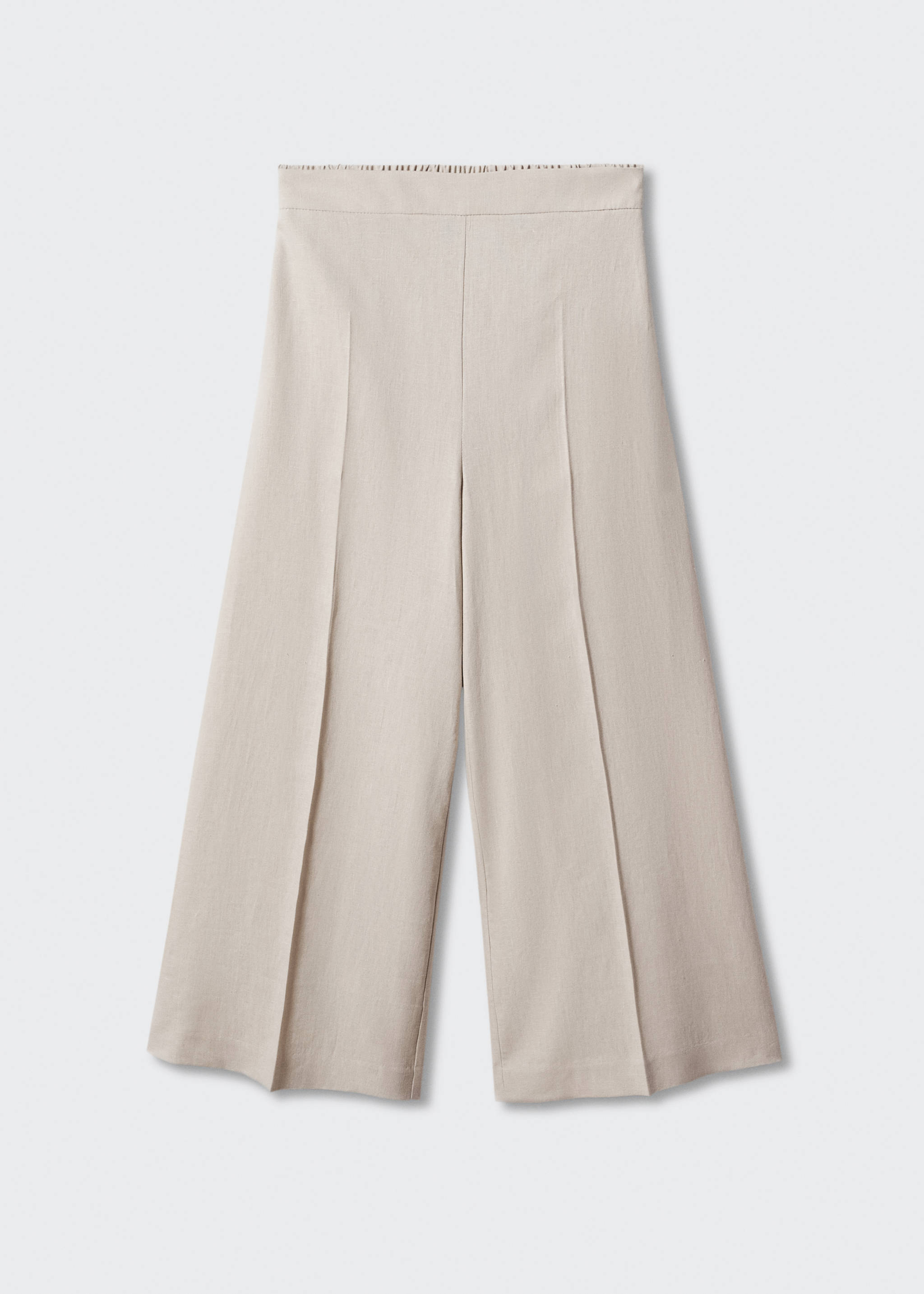 100% linen culotte pants - Article without model