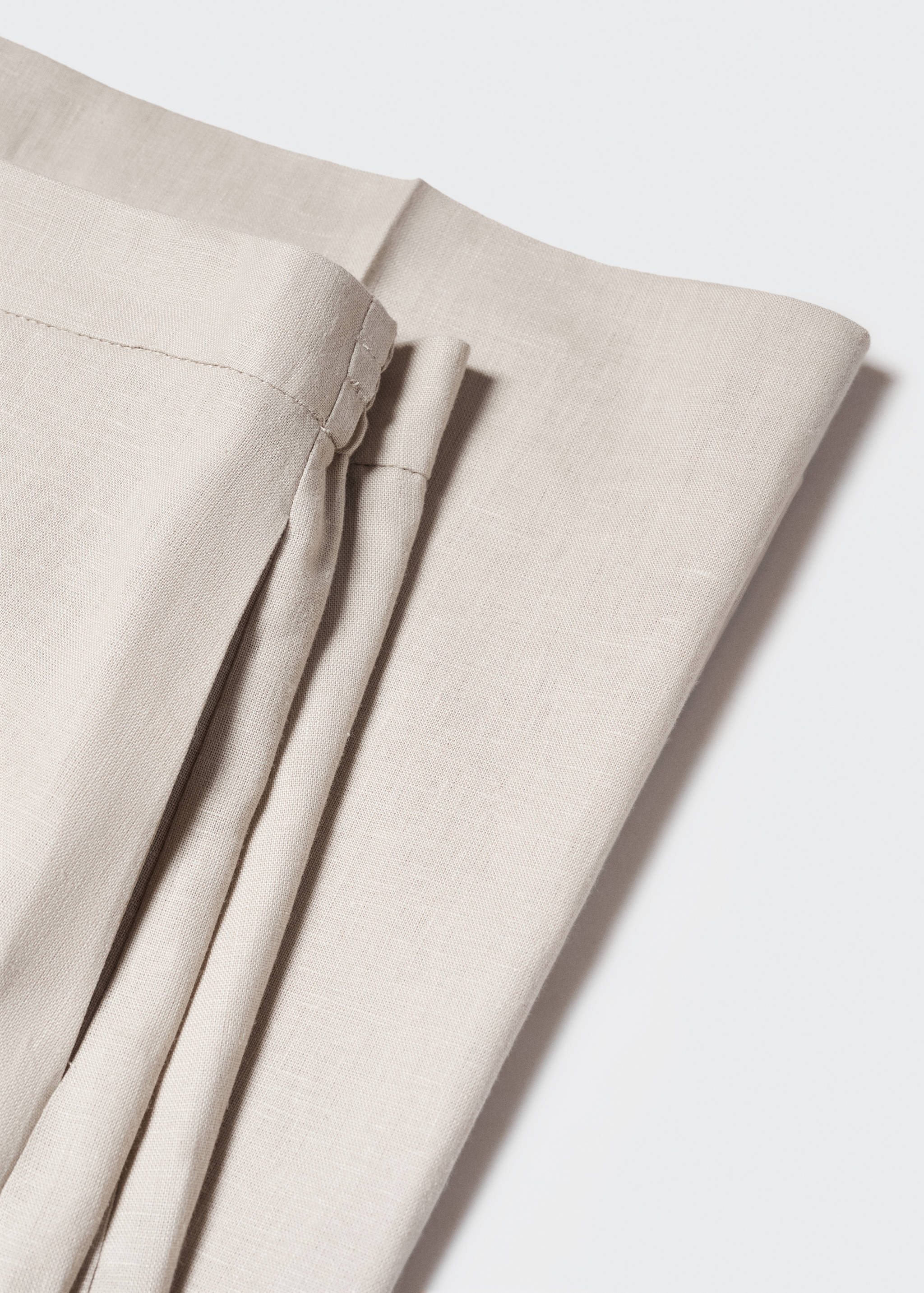 100% linen culotte pants - Details of the article 8